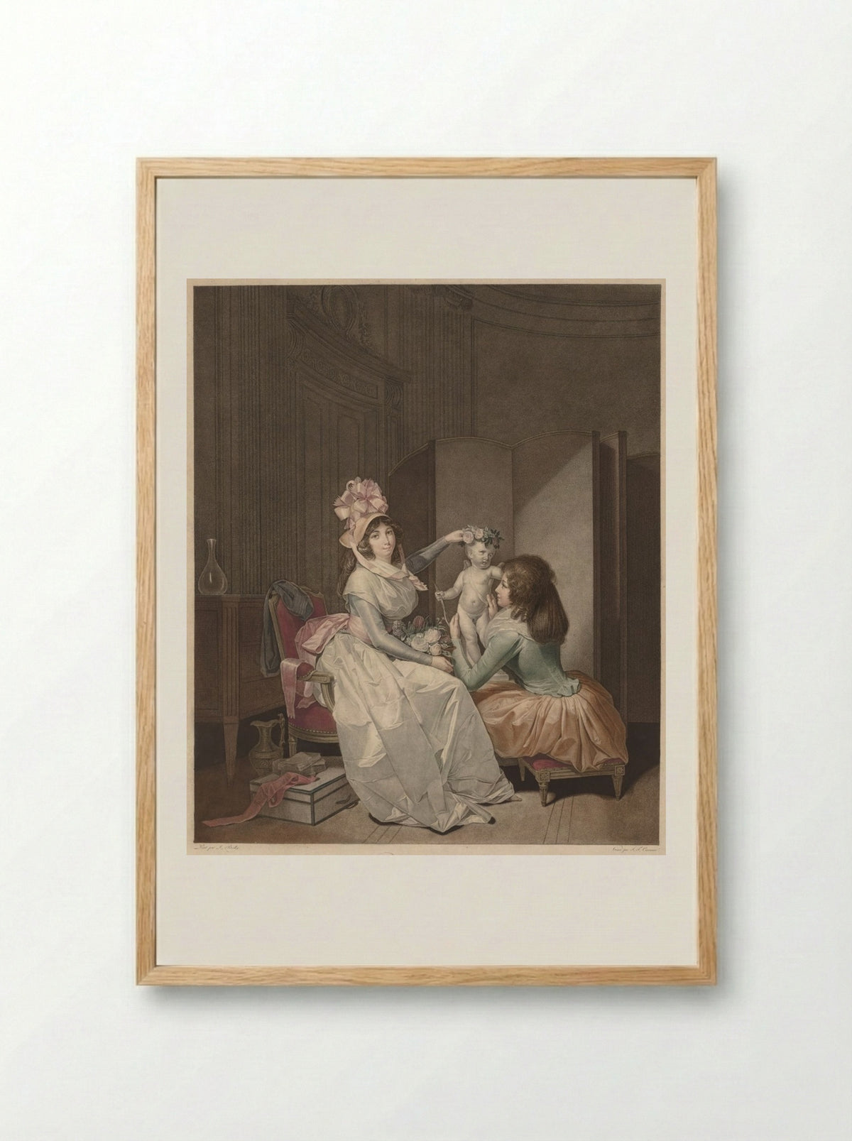 Love Crowned - Frédéric Cazenave - Framed Print Wood