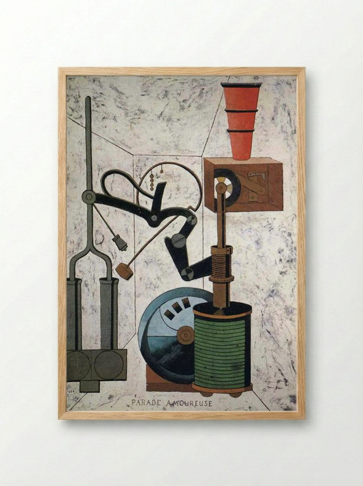 Love Parade - Francis Picabia - Framed Print Wood