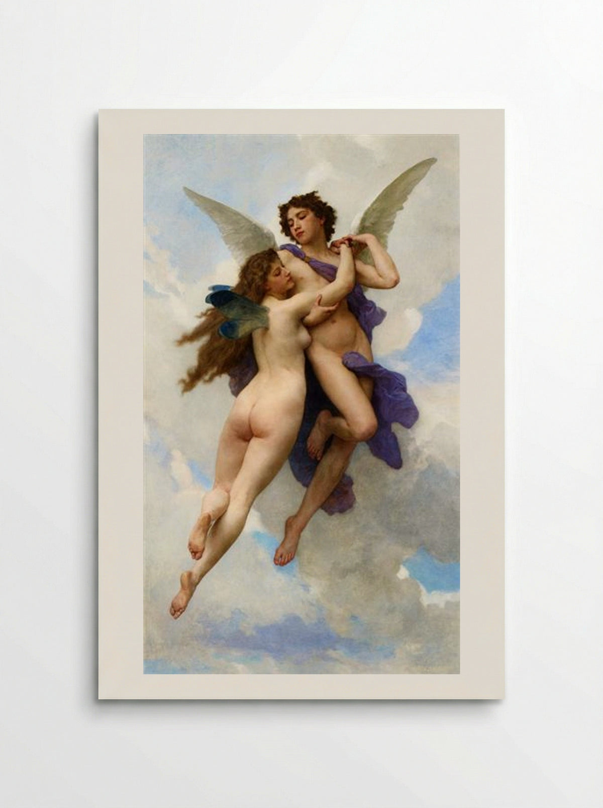 Love and Psyche - William-Adolphe Bouguereau - Poster