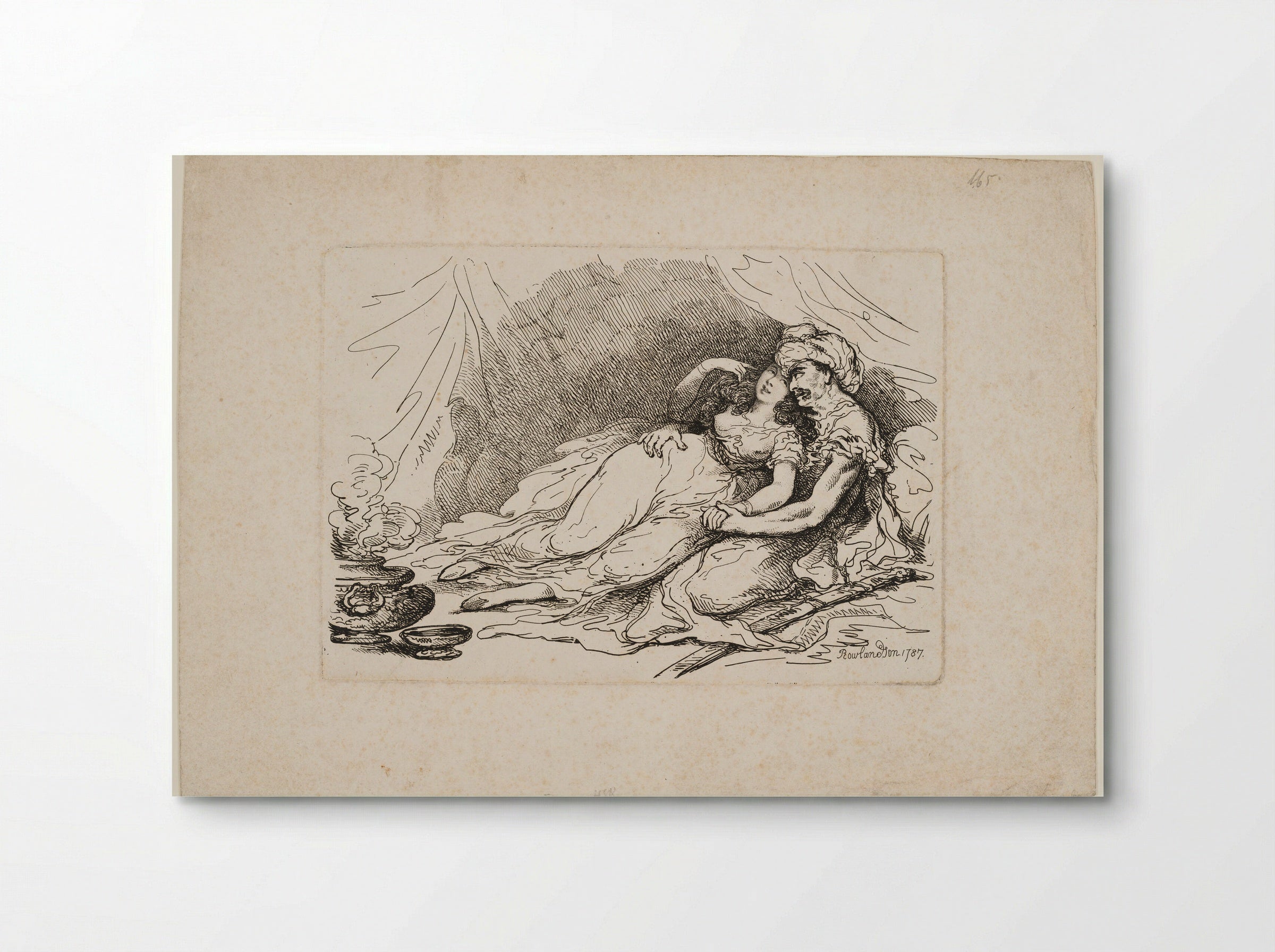 Love in the East - Thomas Rowlandson - Poster