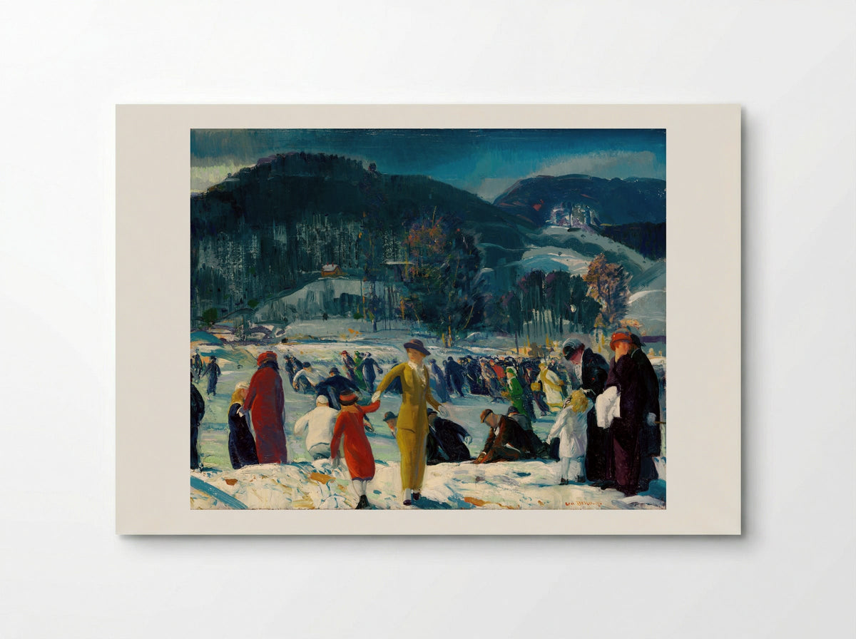 Love of Winter - George Wesley Bellows - Poster