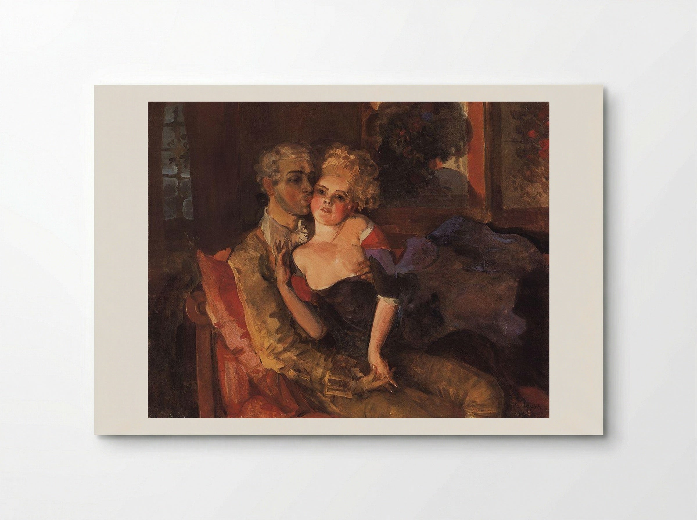 Lovers. Evening - Konstantin Somov - Poster