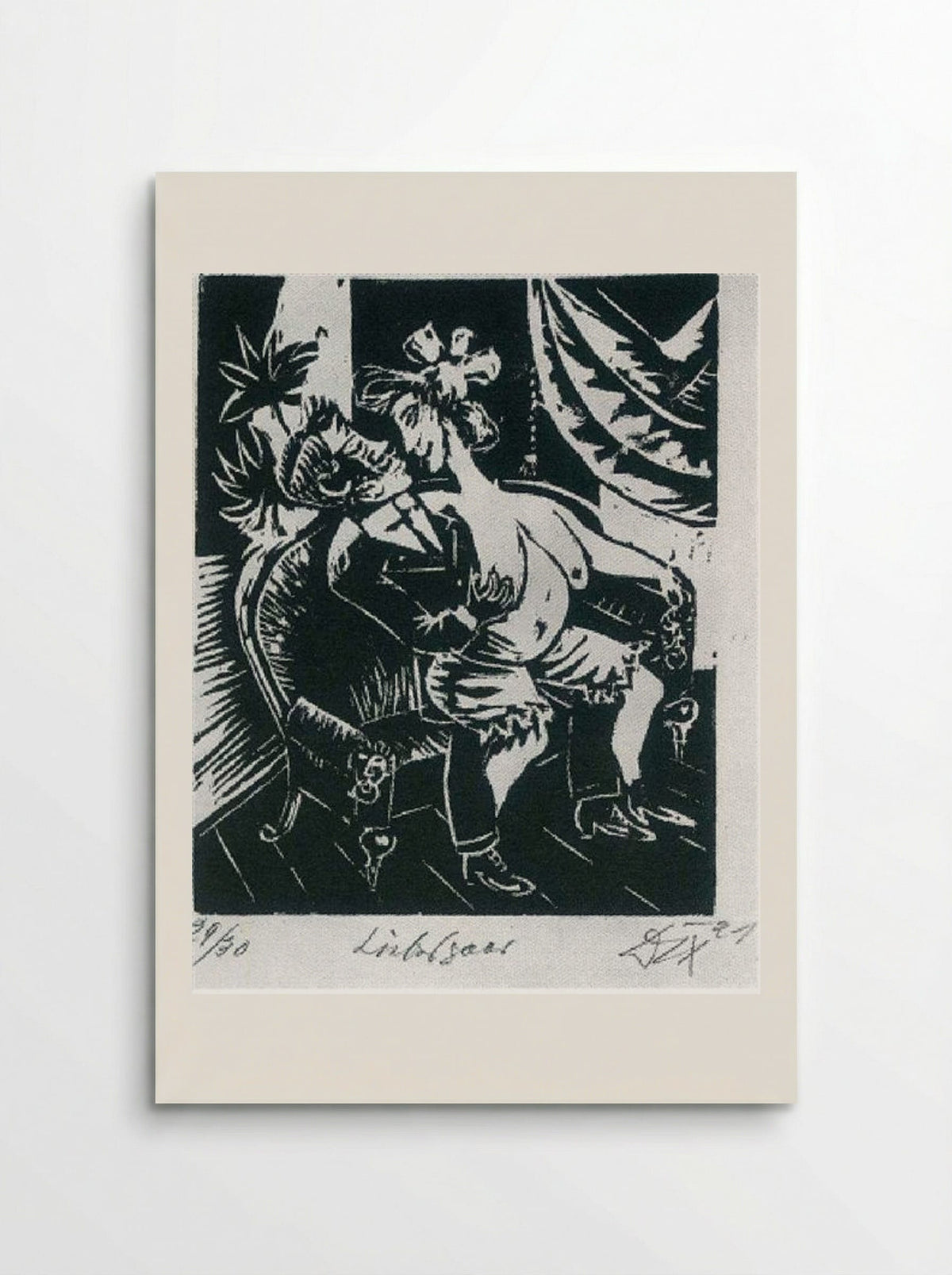 Lovers - Otto Dix - Poster