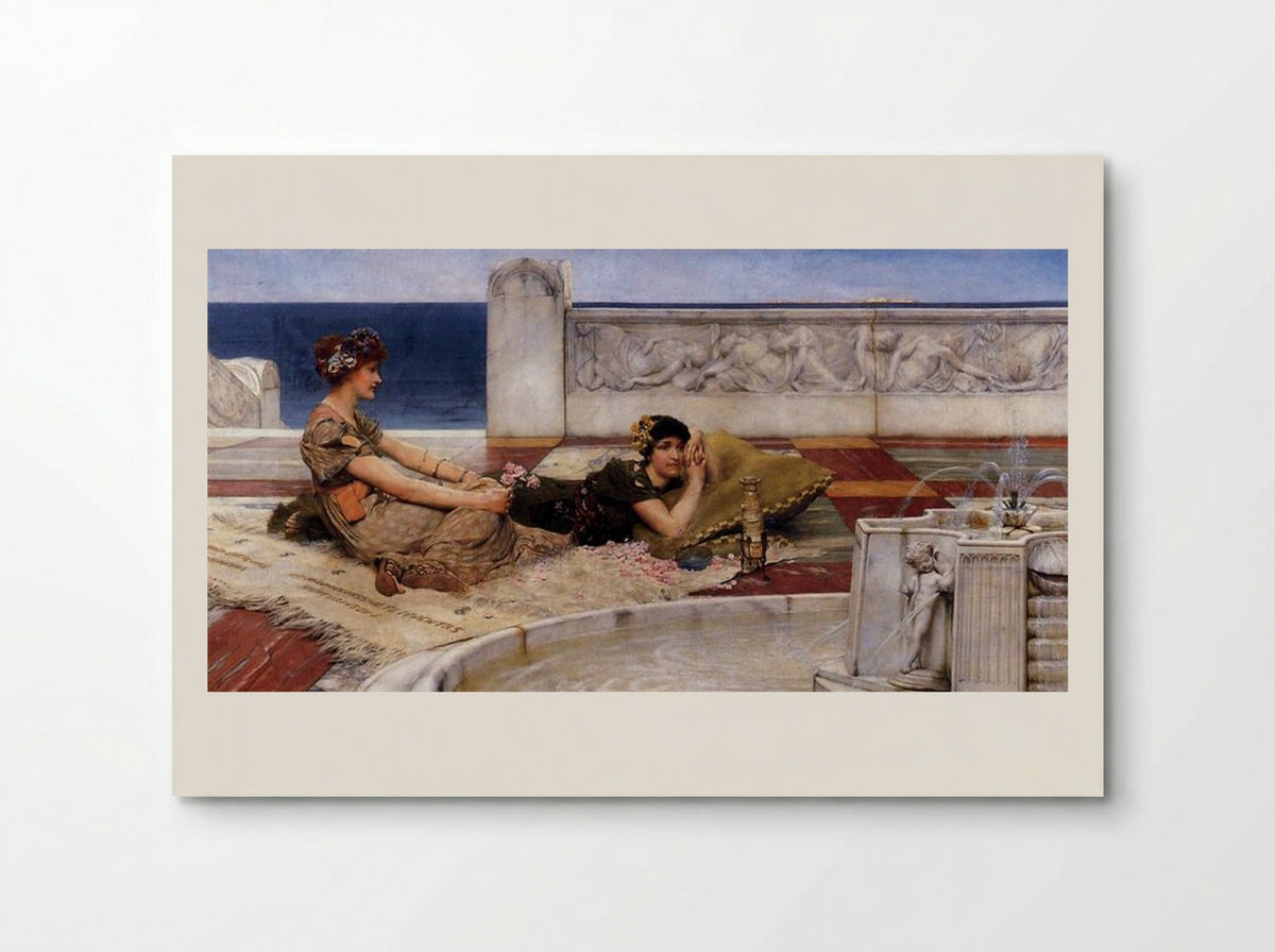 Loves Votaries - Sir Lawrence Alma-Tadema - Poster
