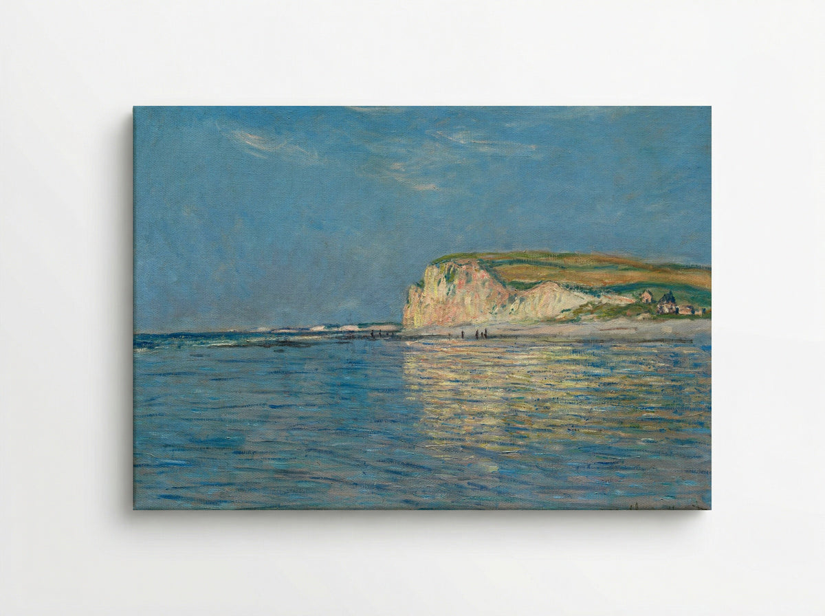 Low Tide at Pourville, near Dieppe - Claude Monet - Canvas