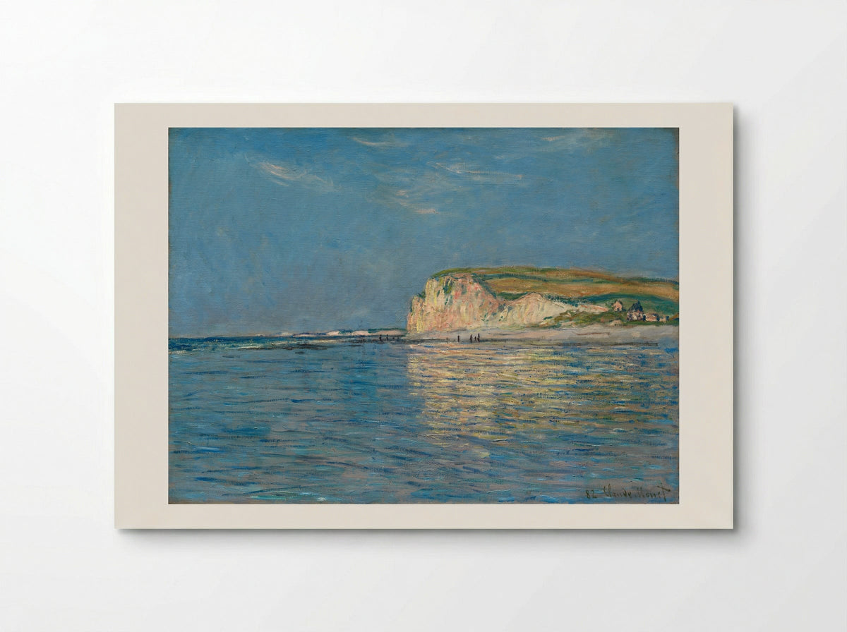 Low Tide at Pourville, near Dieppe - Claude Monet - Poster