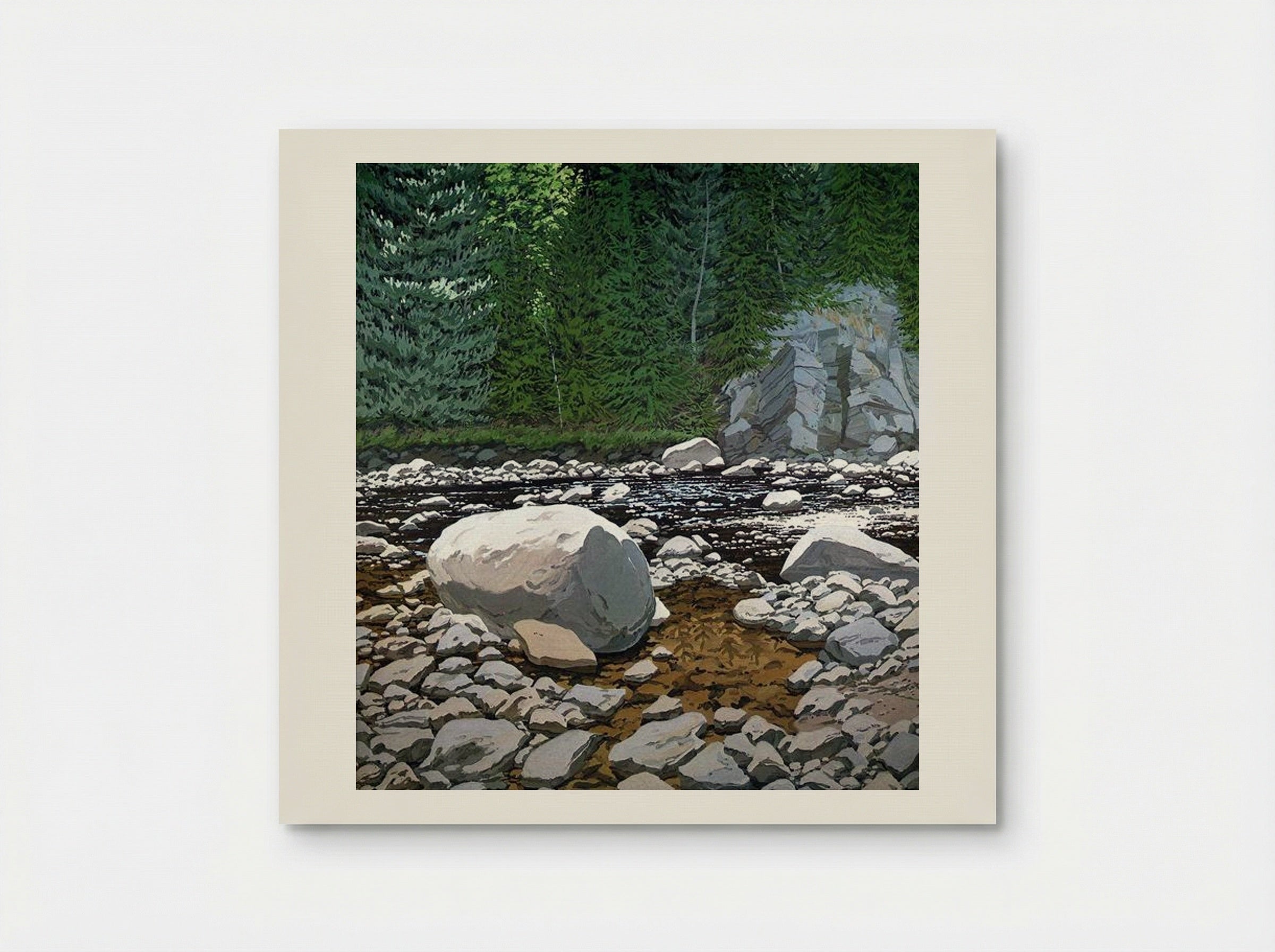 Lower Ducktrap - Neil Welliver - Poster