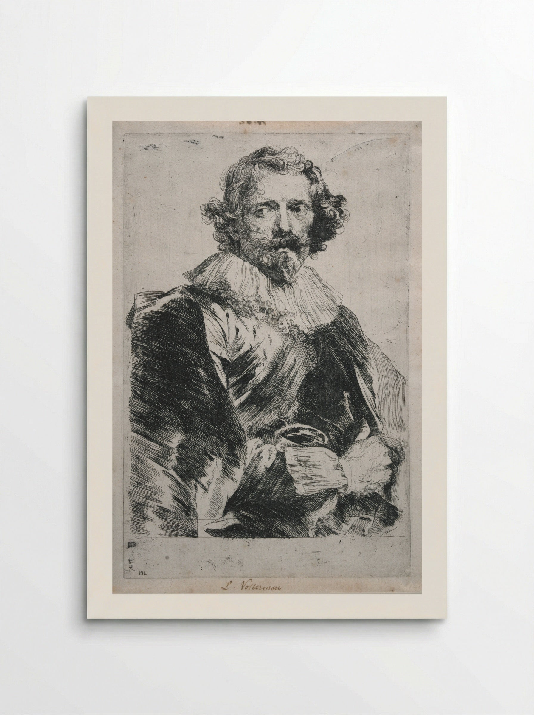 Lucas Vorsterman - Anthony van Dyck - Poster