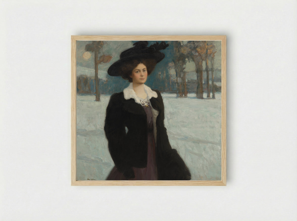 Lucy - Max Bohm - Framed Print Wood
