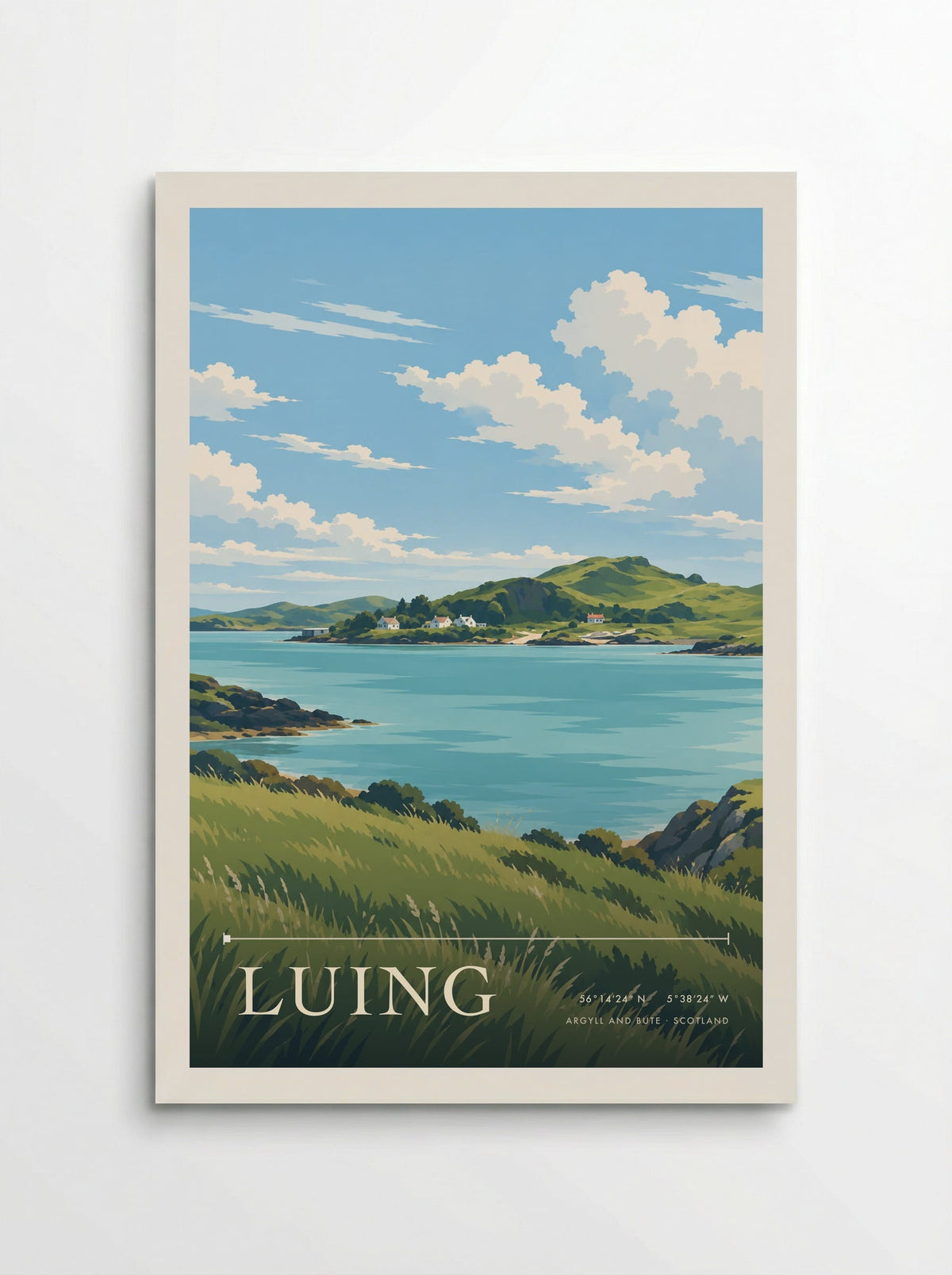 Luing, Argyll and Bute | Travel Poster - Poster