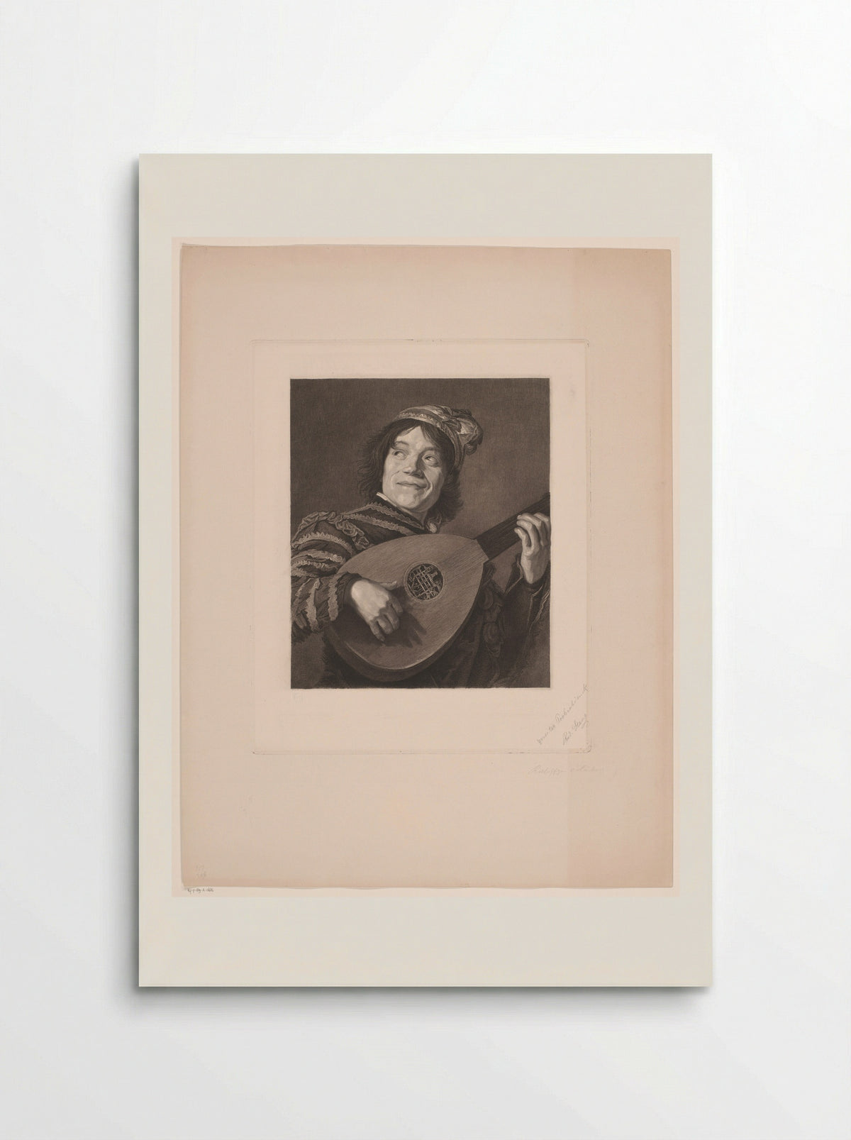 Luitspeler (The Lute Player) - Rudolf Stang - Poster