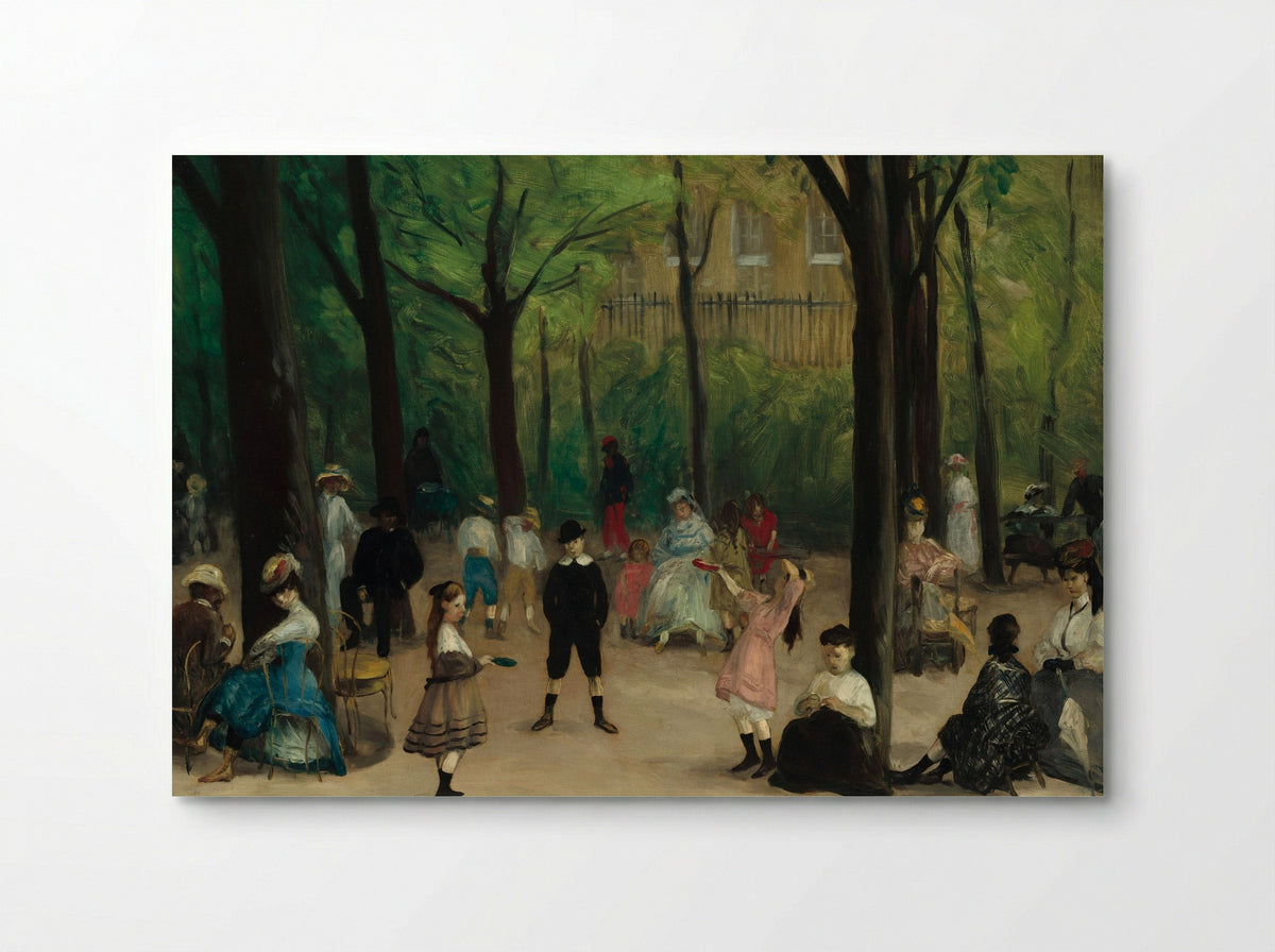 Luxembourg Gardens - William James Glackens - Poster