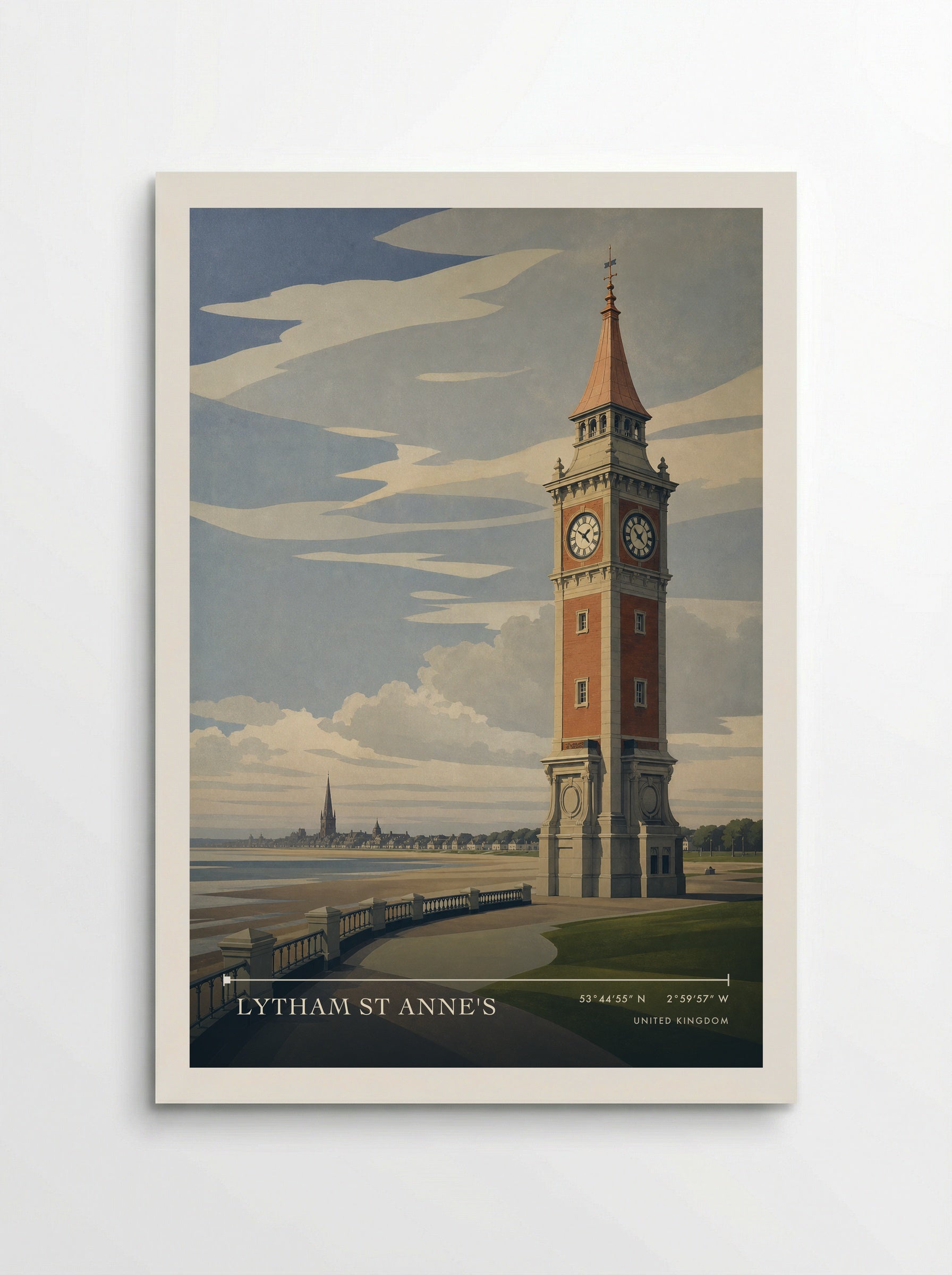 Lytham St Anne's United Kingdom Travel Poster - Poster