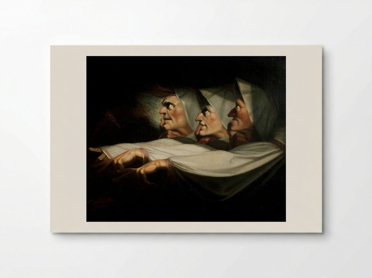 Macbeth, Act I, Scene 3, the Weird Sisters - Henry Fuseli - Poster