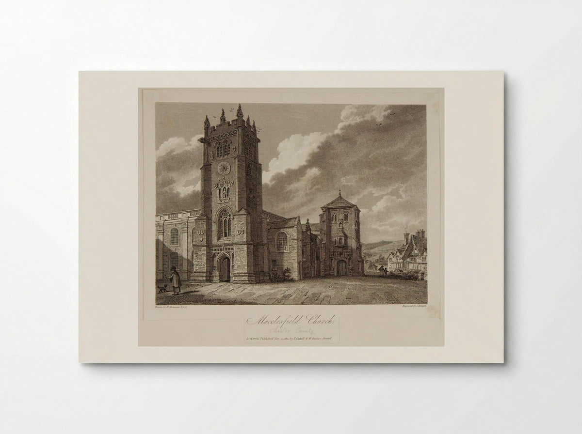 Macclesfield Church - John Neagle - Poster