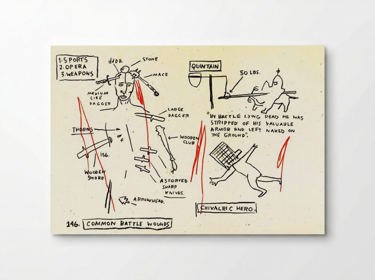 Mace - Jean-Michel Basquiat - Poster