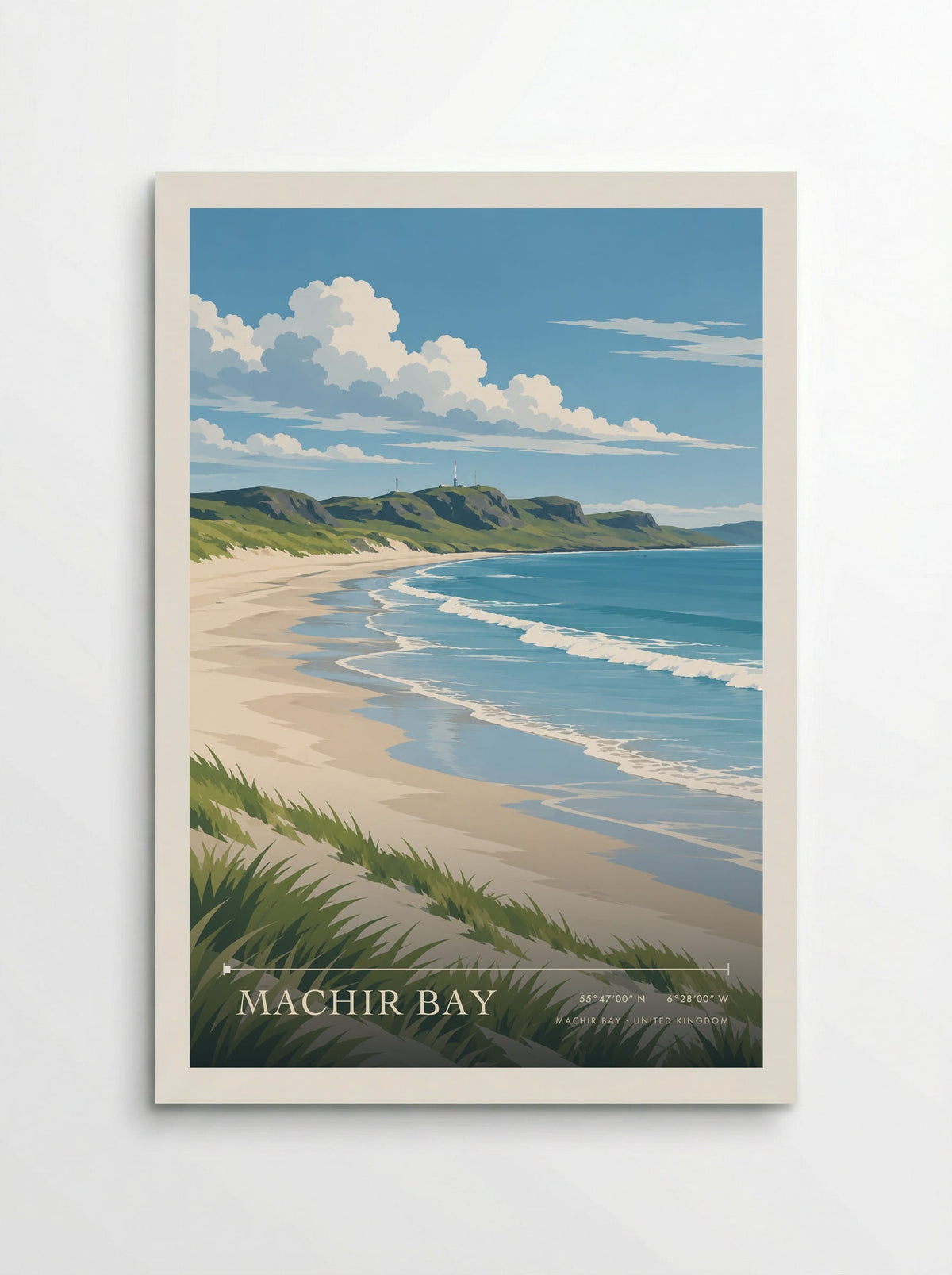 Machir Bay | Travel Poster - Poster