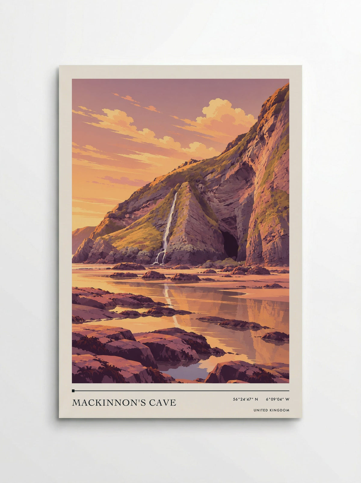 Mackinnon's Cave | Travel Poster - Poster
