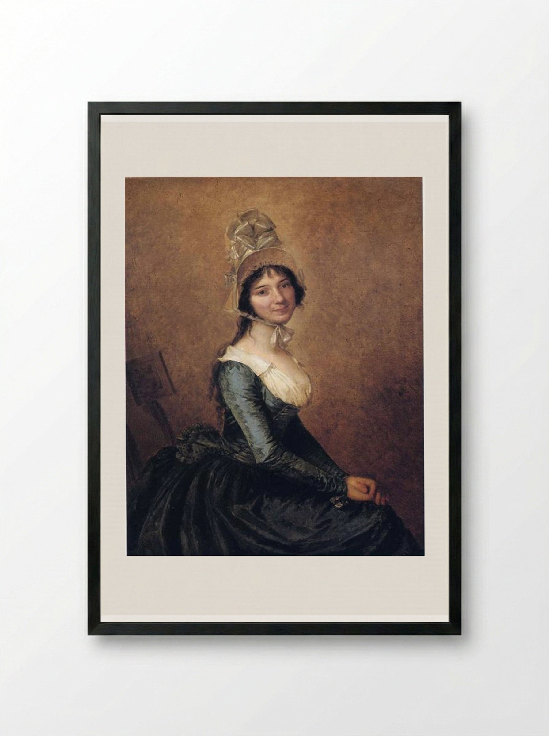 Madame Copia - Pierre-Paul Prud'hon - Framed Print Black