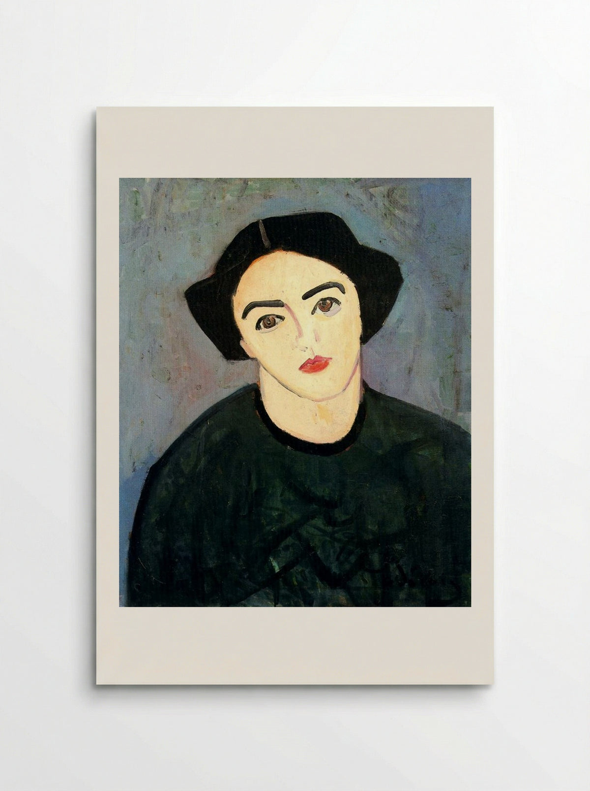 Madame Derain in Green - André Derain - Poster