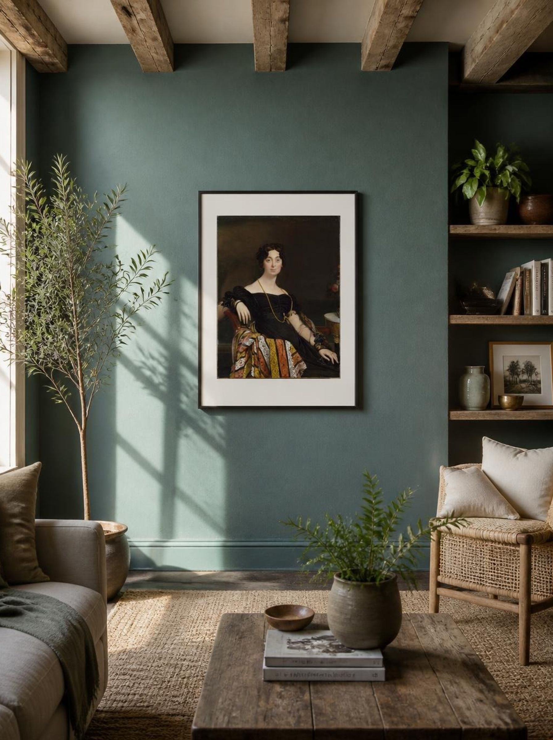 Madame Jacques-Louis Leblanc - Jean Auguste Dominique Ingres - Lifestyle