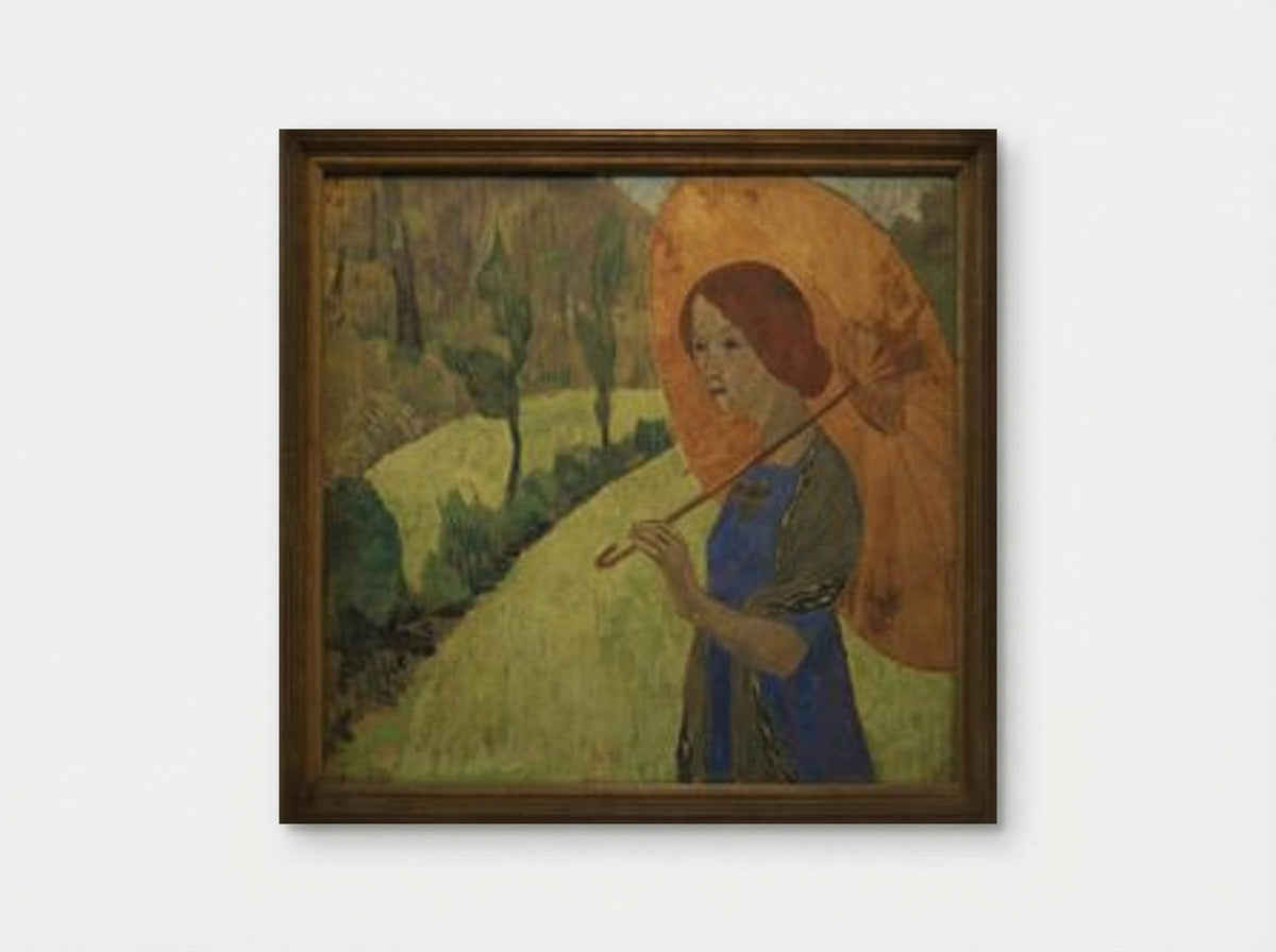Madame Sérusier with a Parasol - Paul Sérusier - Poster