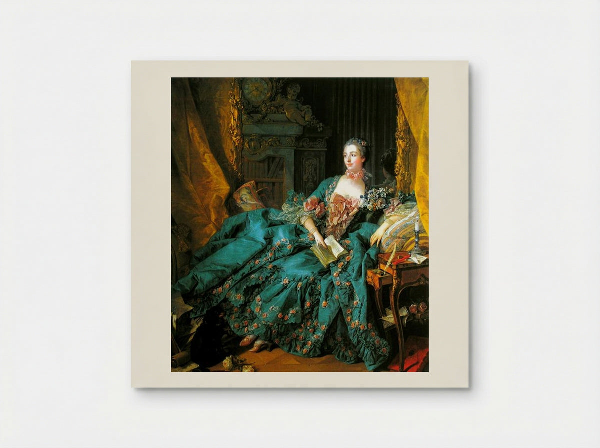 Madame de Pompadour - François Boucher - Poster