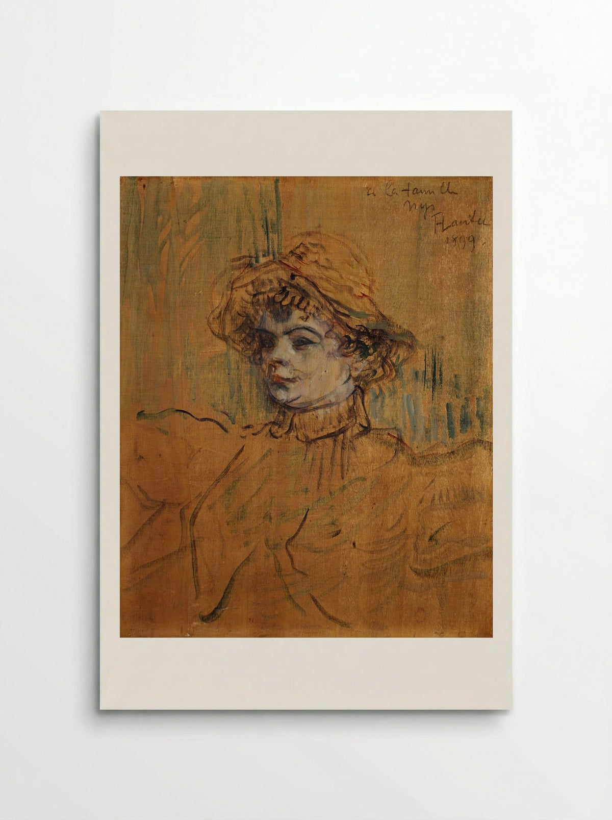 Mademoiselle Nys - Henri de Toulouse-Lautrec - Poster