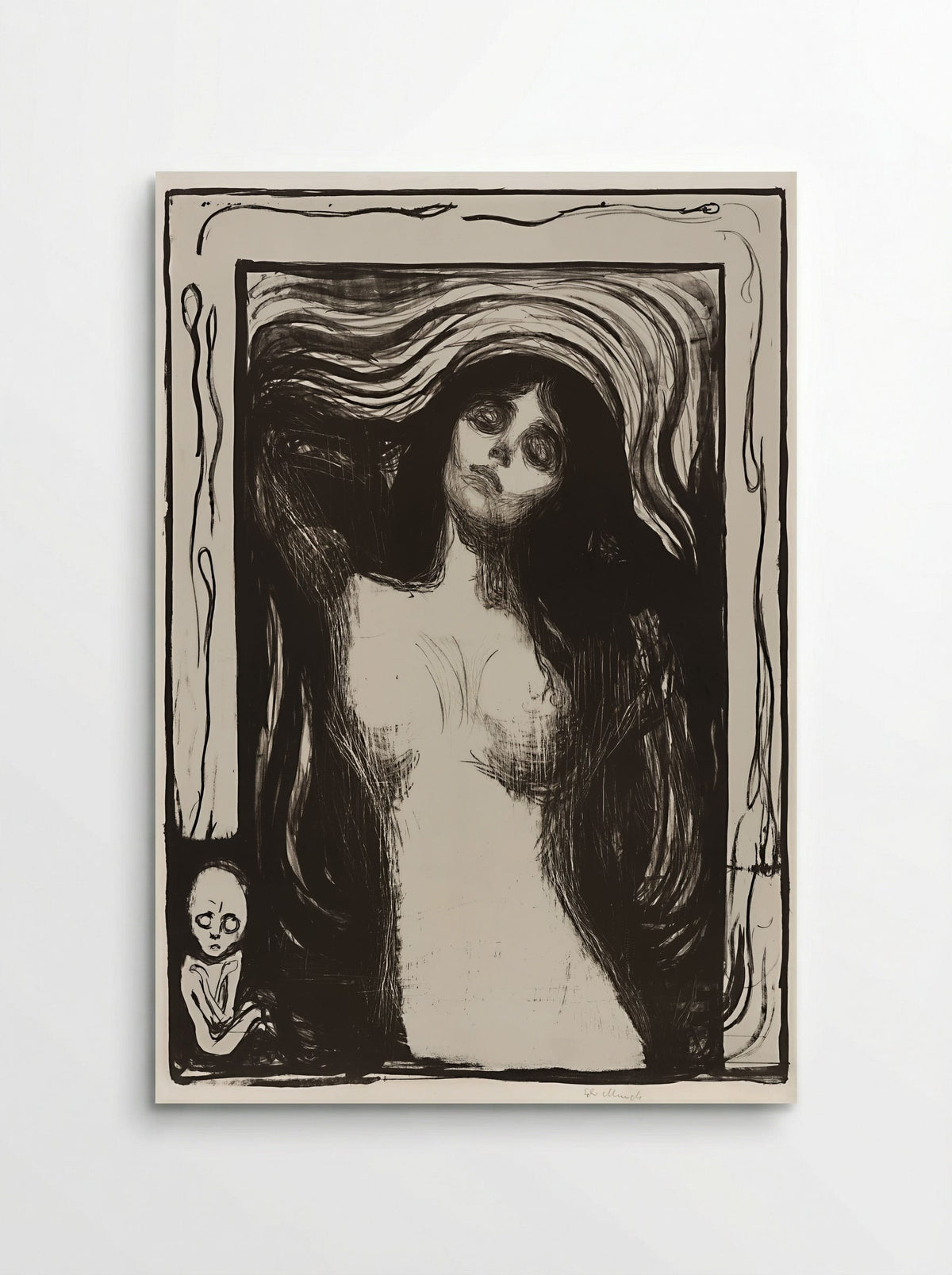 Madonna (Liebendes Weib) - Edvard Munch - Poster