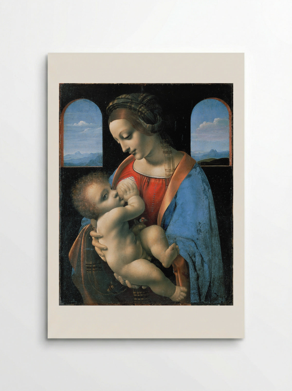 Madonna Litta - Leonardo da Vinci - Poster