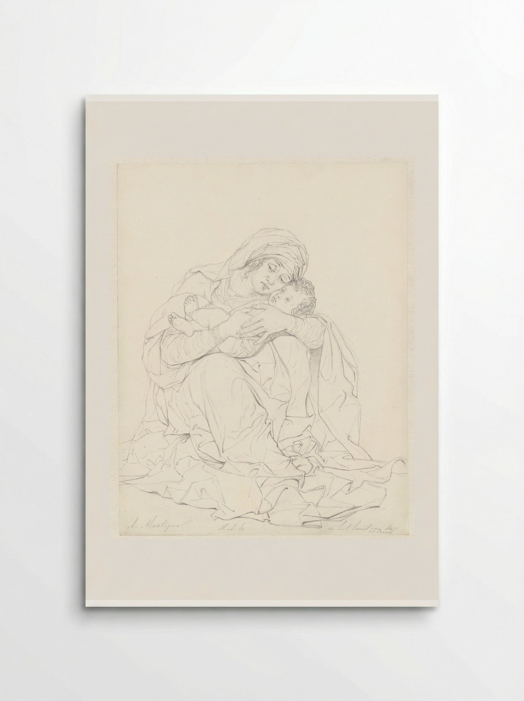 Madonna and Child (After Mantegna) - Hendrik Abraham Klinkhamer - Poster