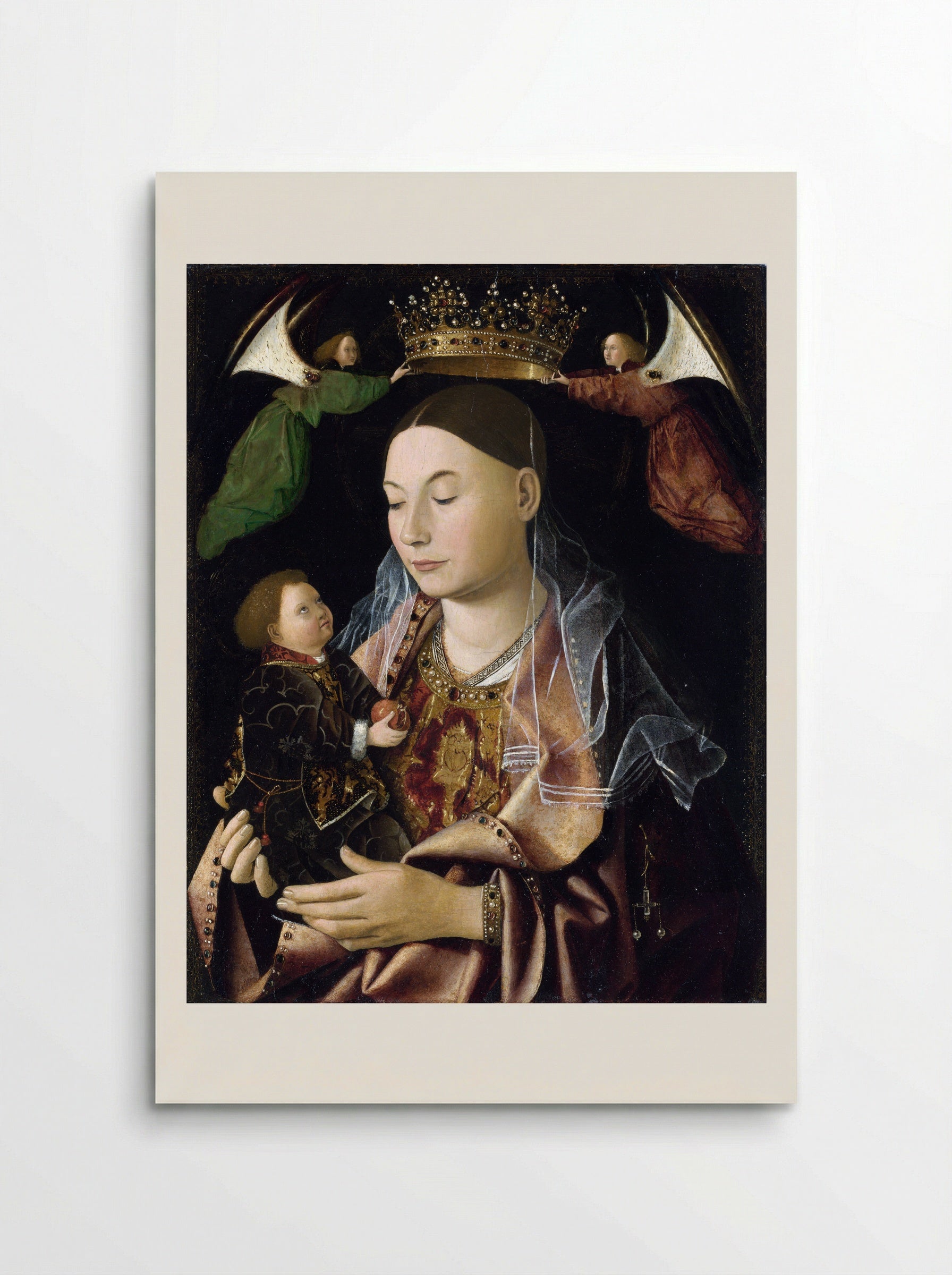 Madonna and Child (Salting Madonna) - Antonello da Messina - Poster