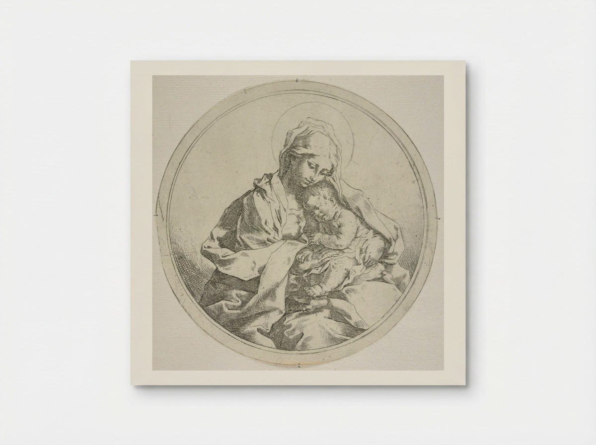Madonna and Child in the Round - Guido Reni - Poster
