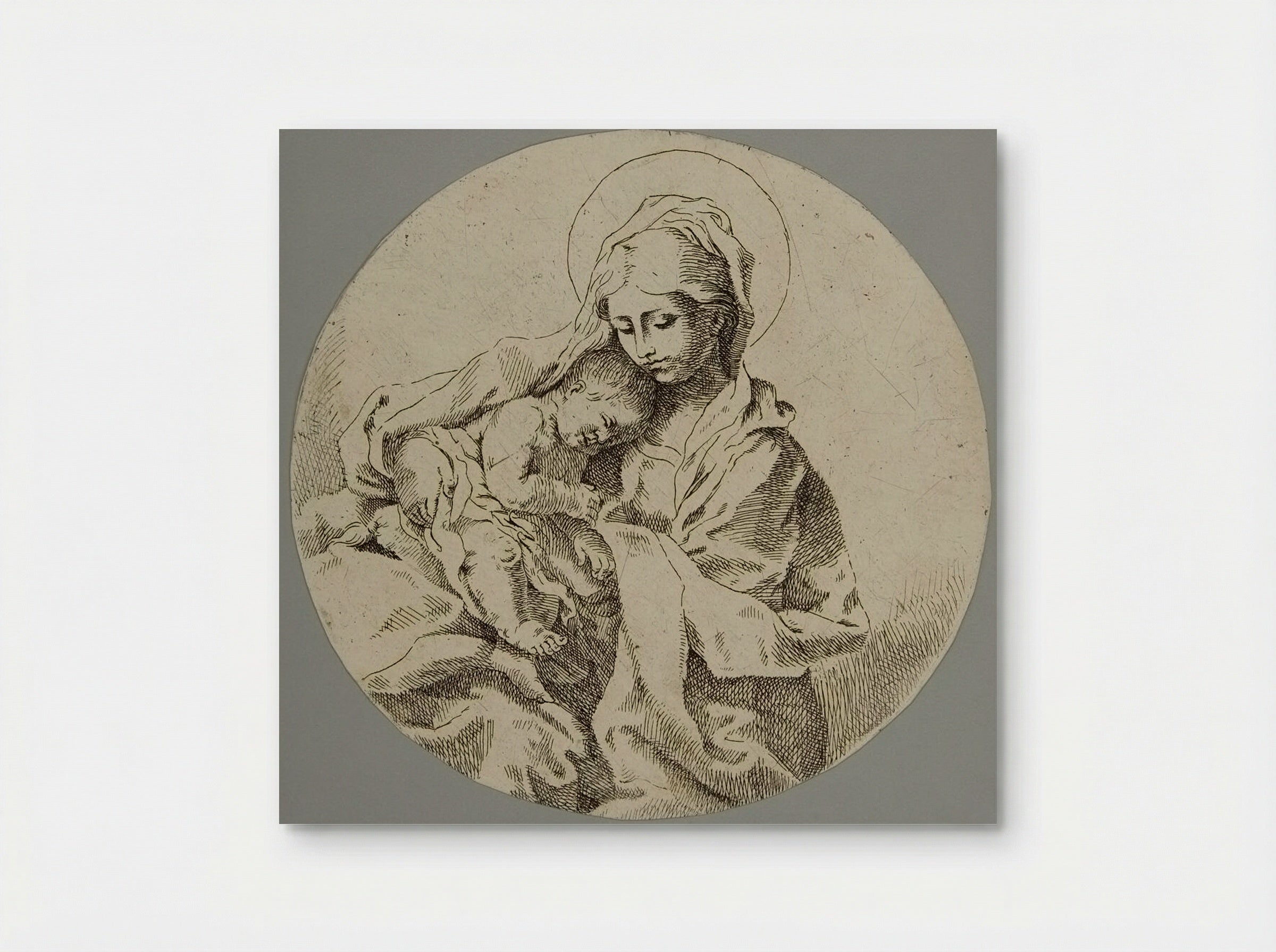 Madonna and Child - Guido Reni - Poster