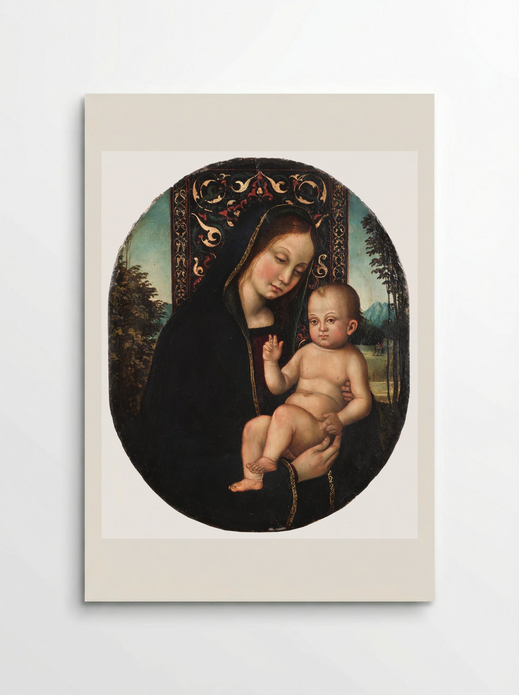 Madonna and Child - Ercole Banci - Poster