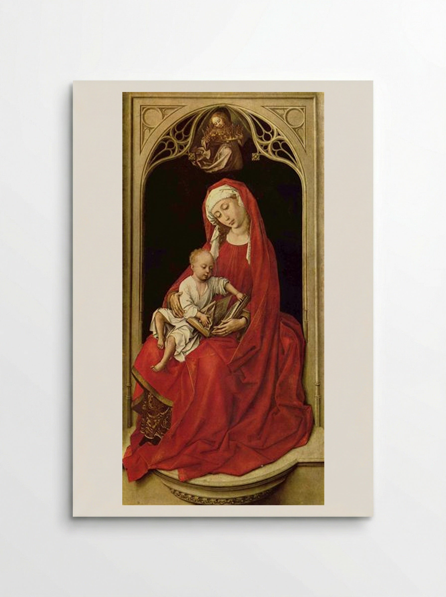 Madonna and Child - Rogier van der Weyden - Poster