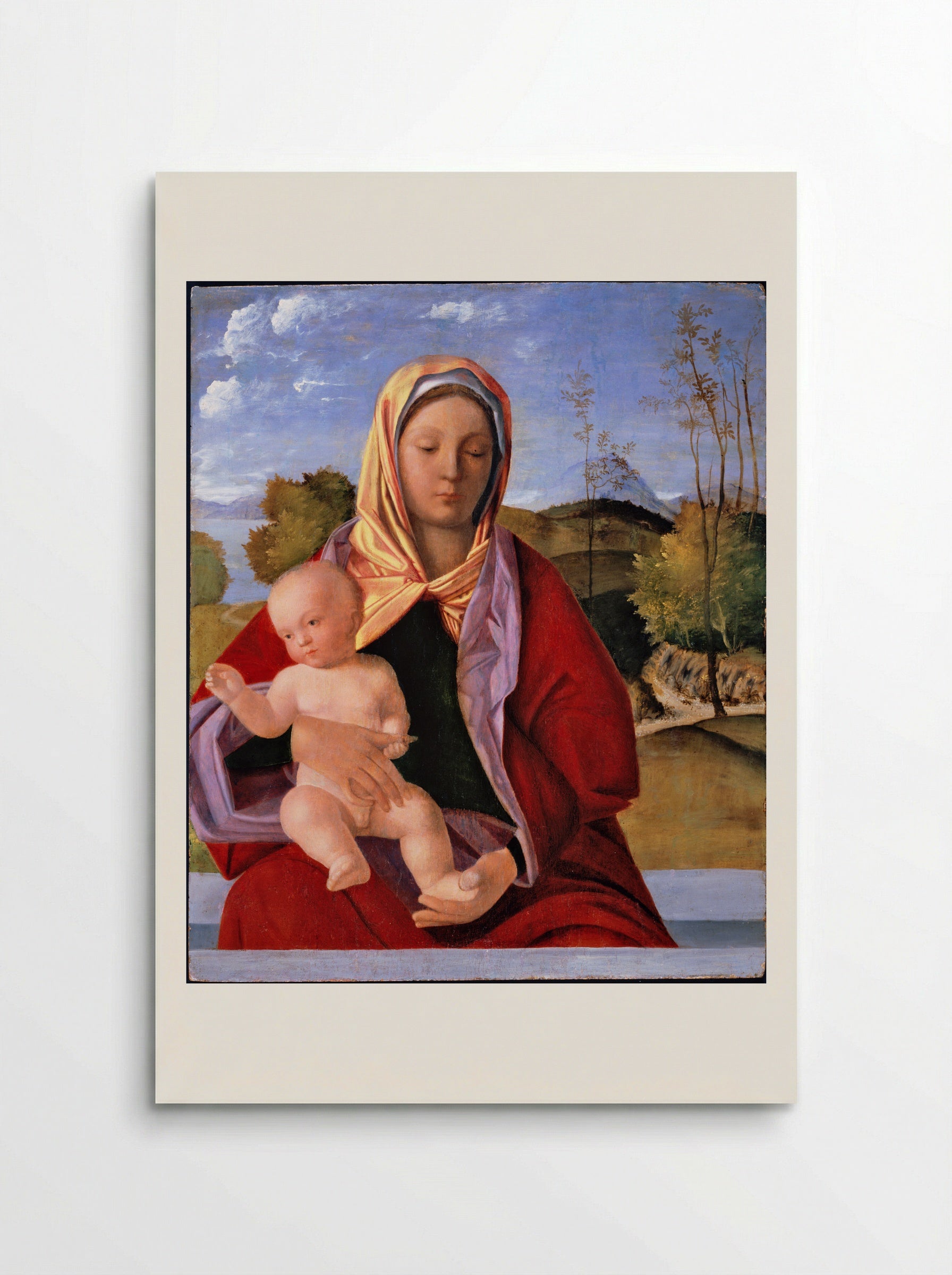 Madonna and Child - Giovanni Bellini - Poster