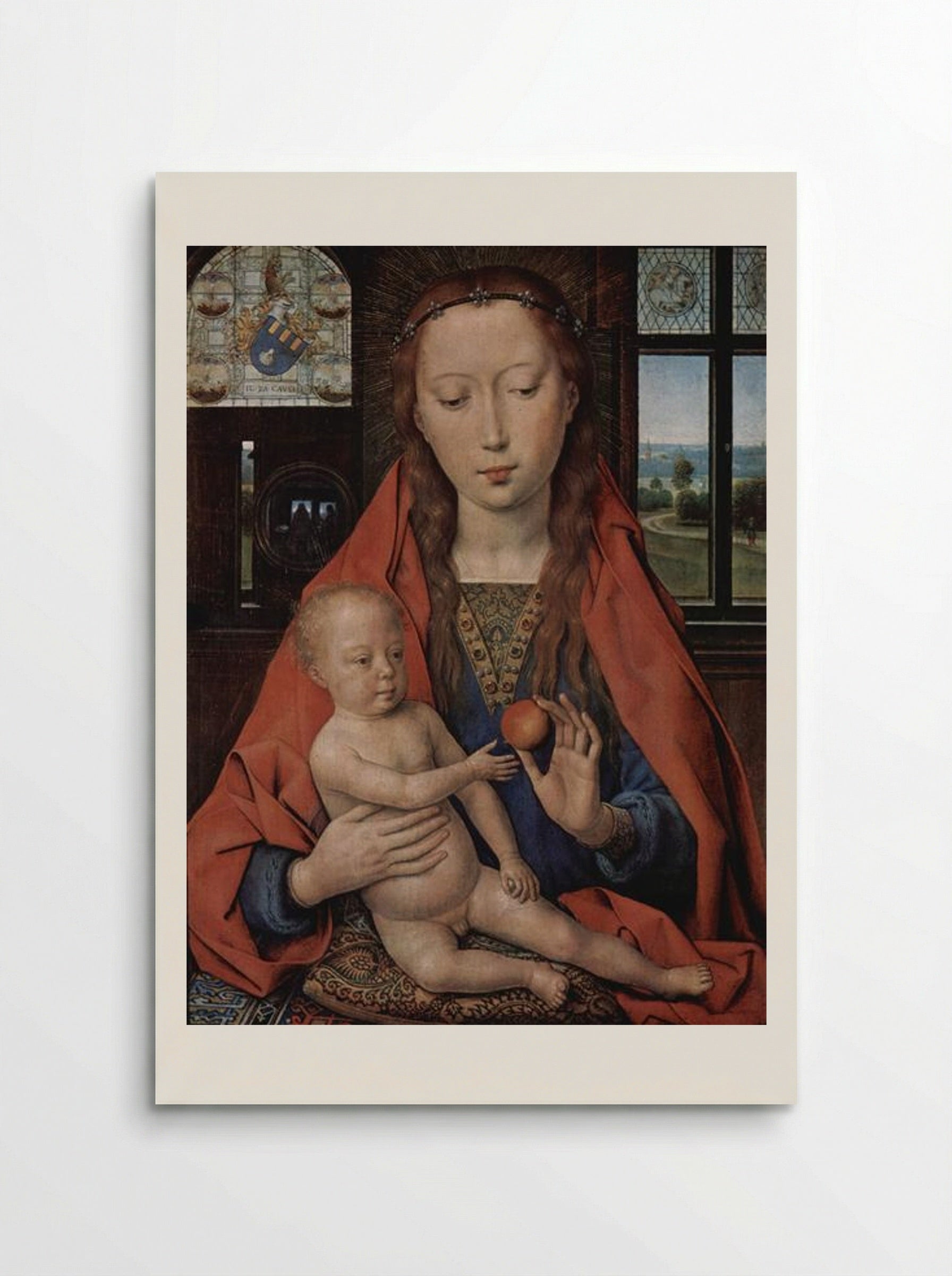 Madonna and Child - Hans Memling - Poster