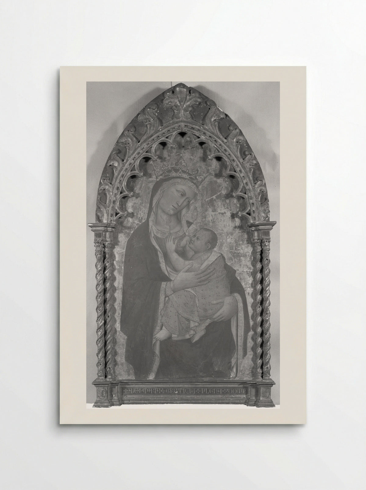 Madonna and Child - Niccolò di Pietro Gerini - Poster