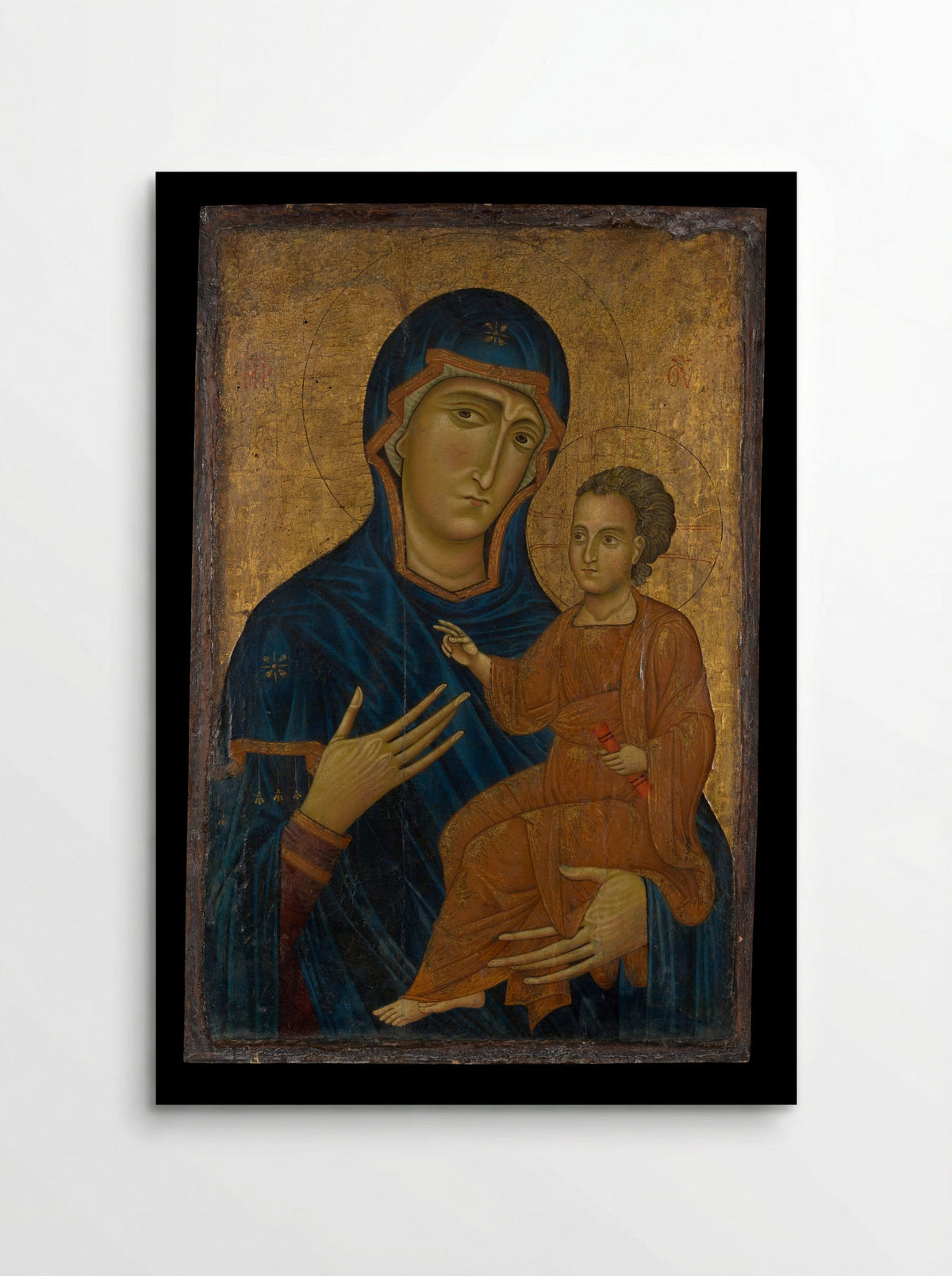 Madonna and Child - Berlinghiero - Poster