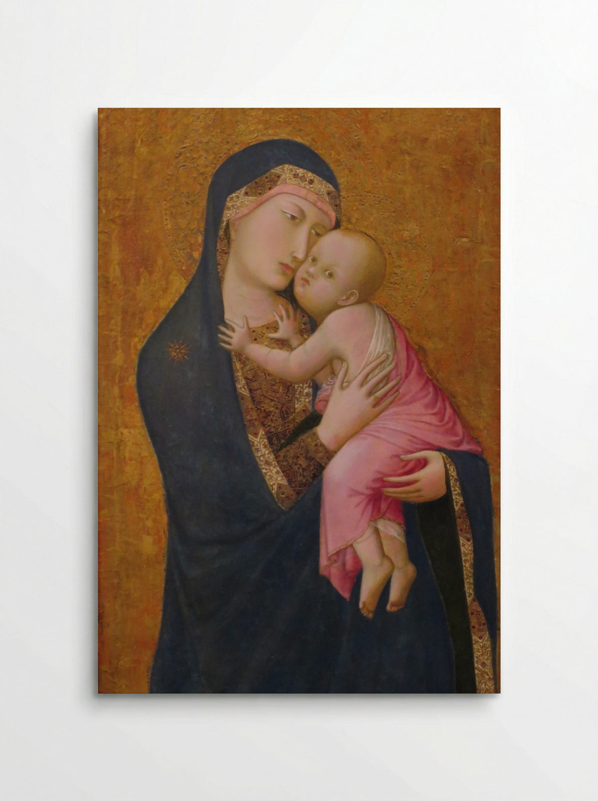 Madonna and Child - Ambrogio Lorenzetti - Poster