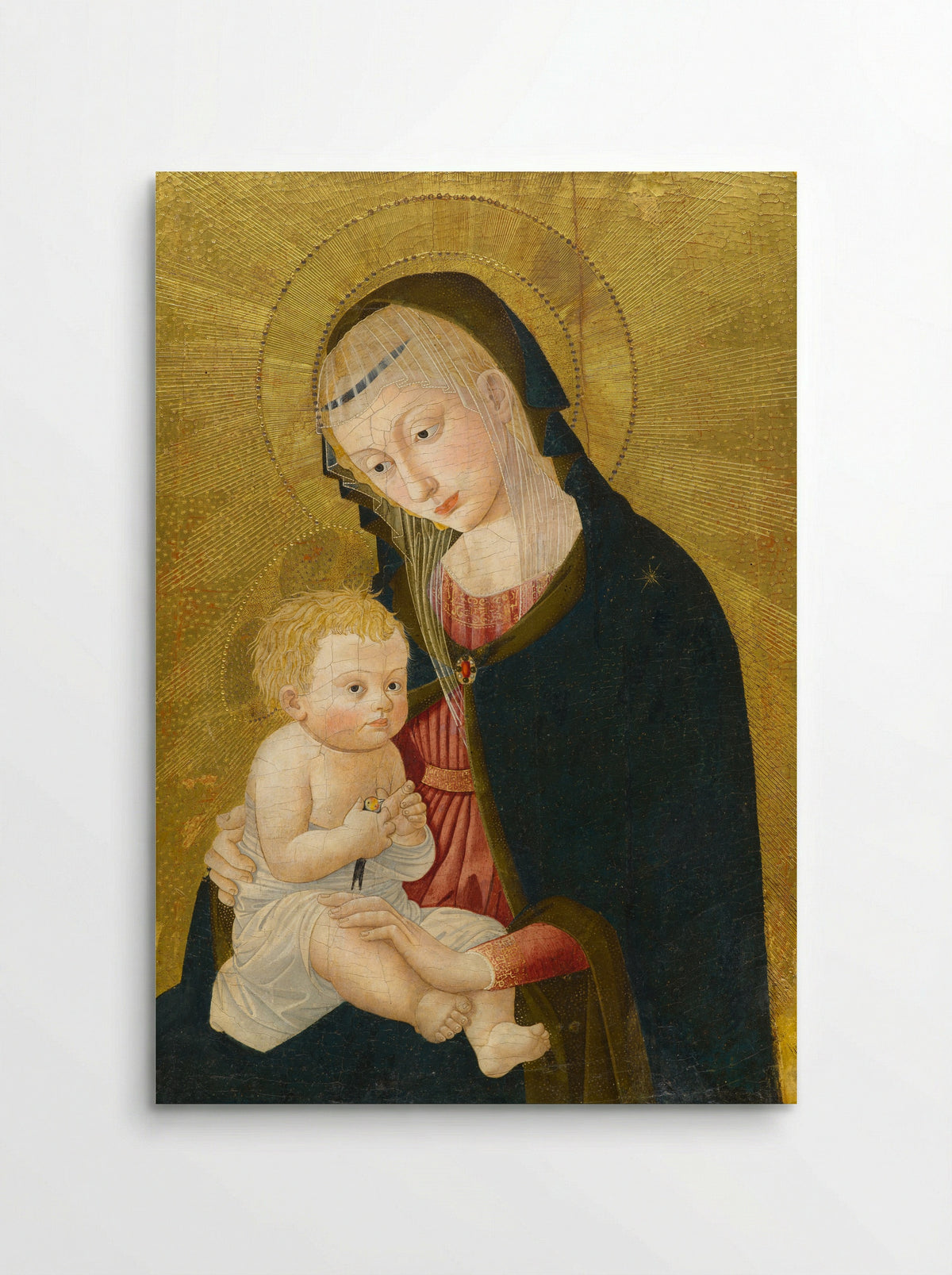 Madonna and Child - Pseudo Pier Francesco Fiorentino - Poster