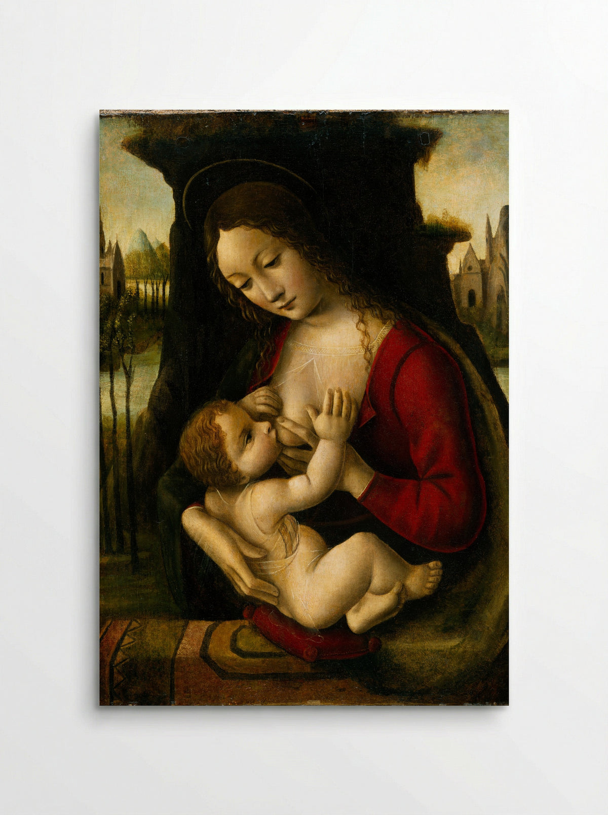 Madonna and Child - Bernardino dei Conti - Poster