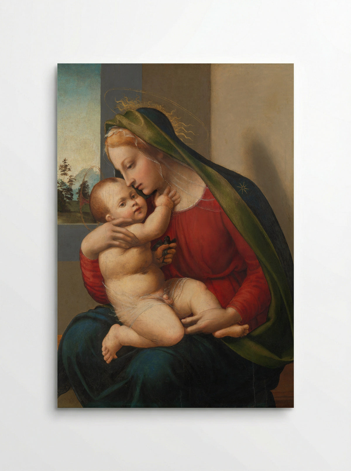 Madonna and Child - Francesco Granacci - Poster