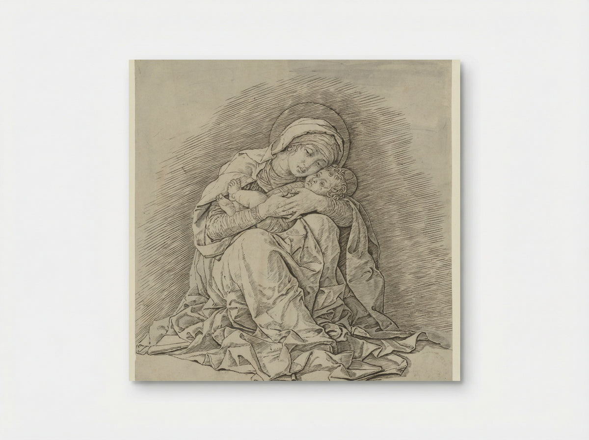 Madonna and Child - Andrea Mantegna - Poster