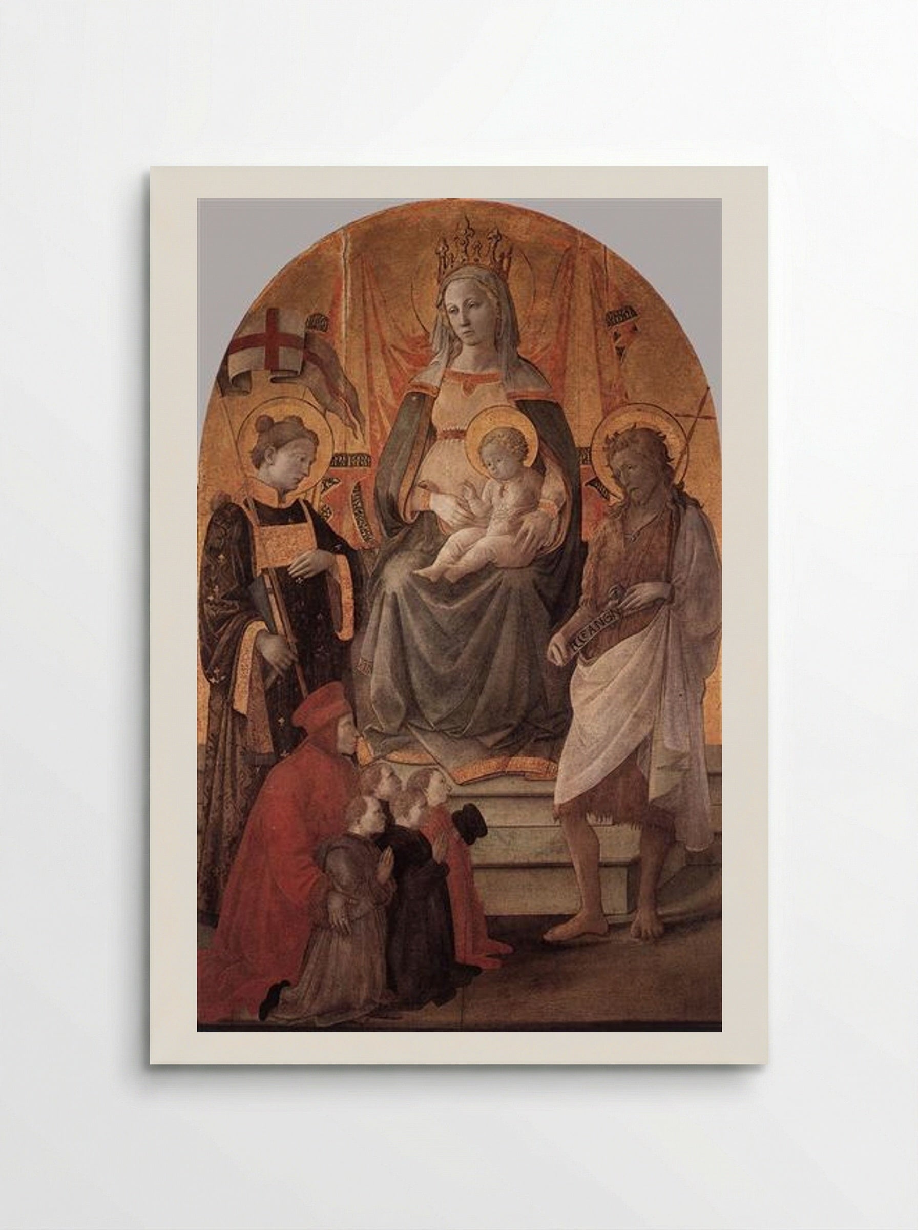 Madonna del Ceppo - Filippo Lippi - Poster