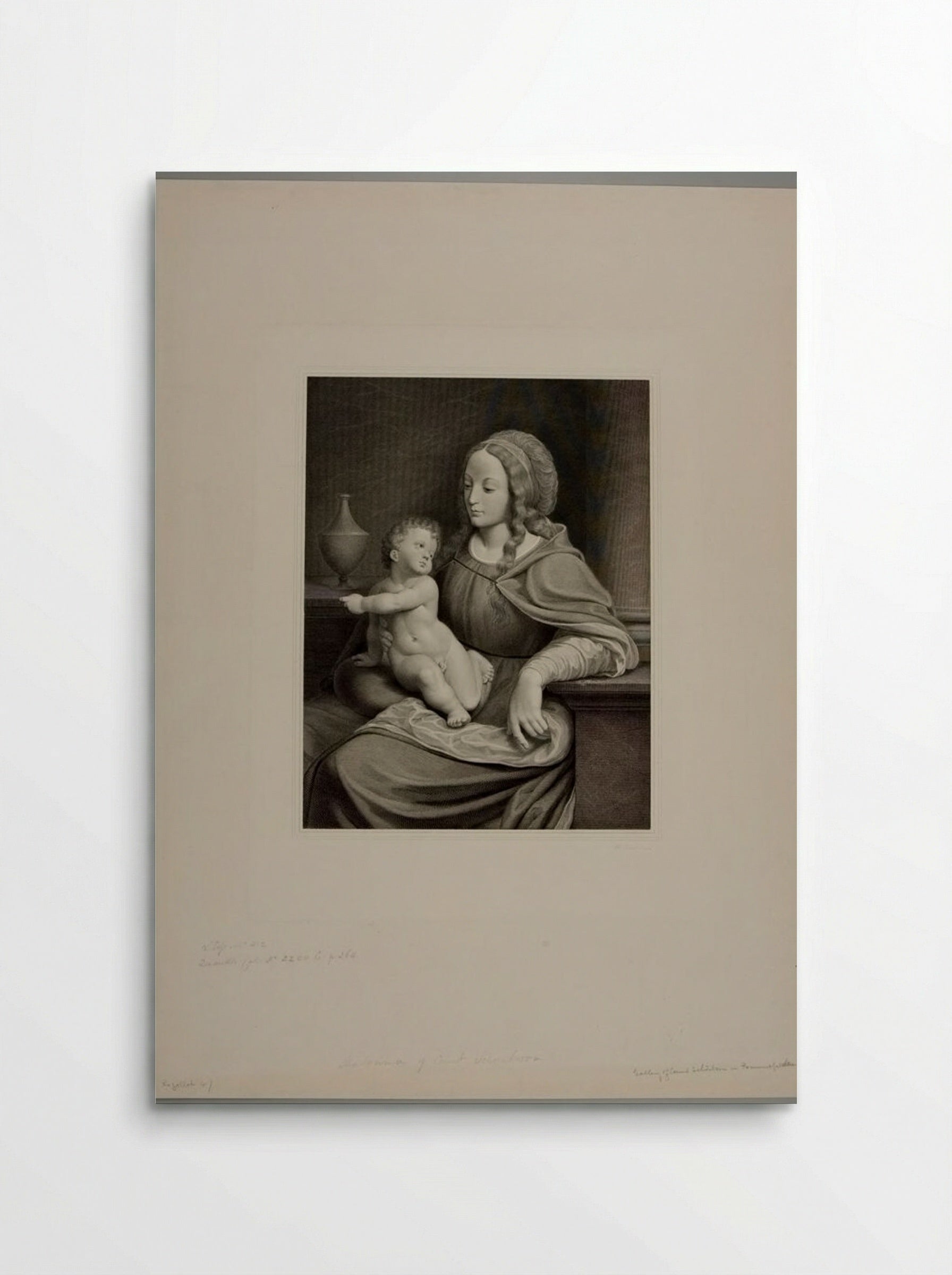 Madonna of Count Schonborn - Albrecht Christoph Reindel - Poster