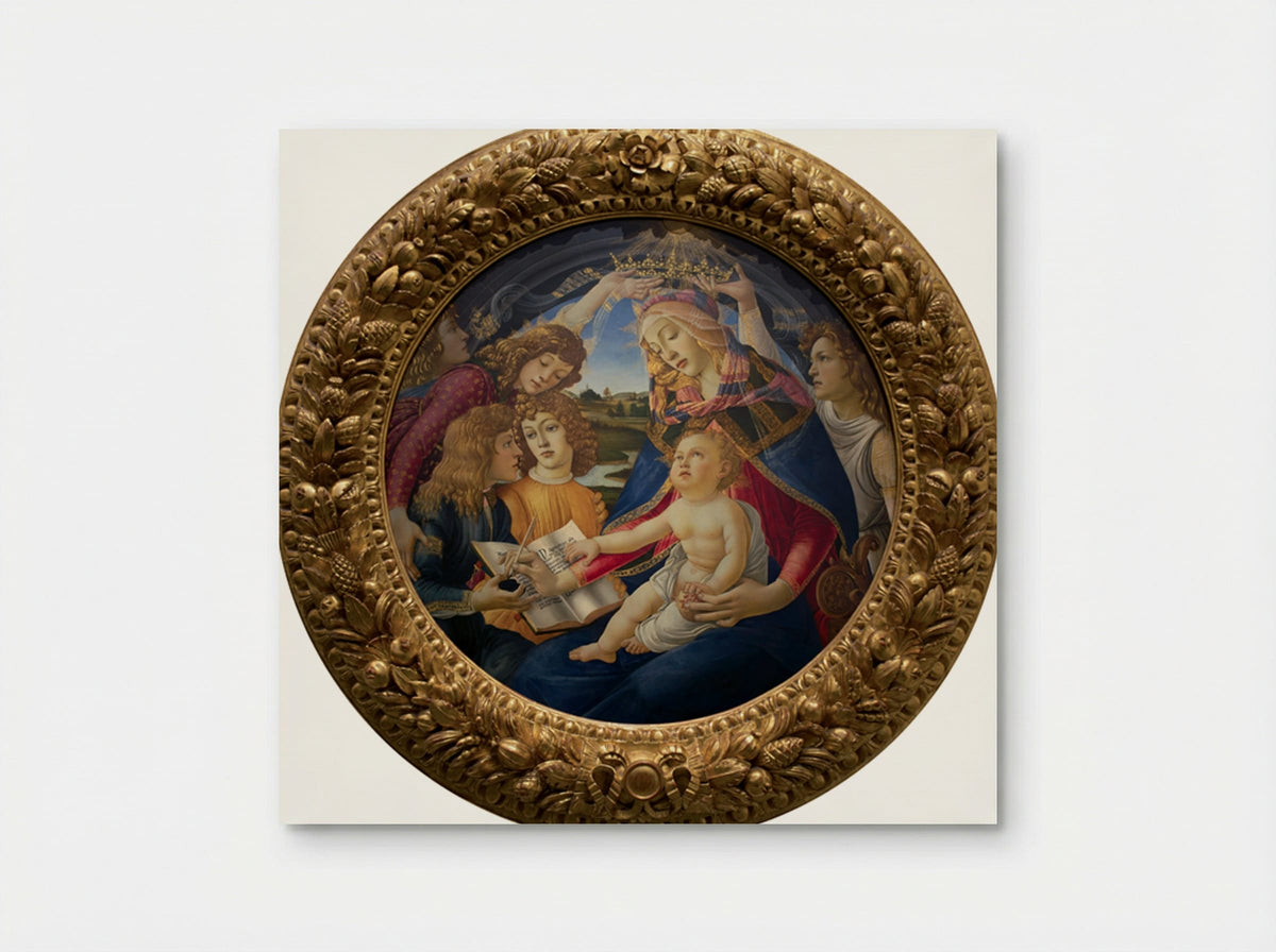 Madonna of the Magnificat - Sandro Botticelli - Poster