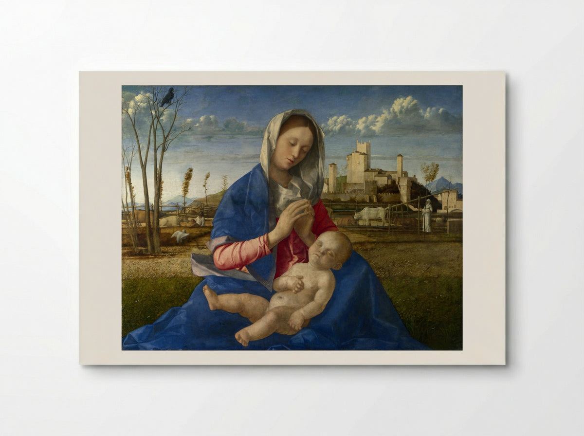 Madonna of the Meadow - Giovanni Bellini - Poster