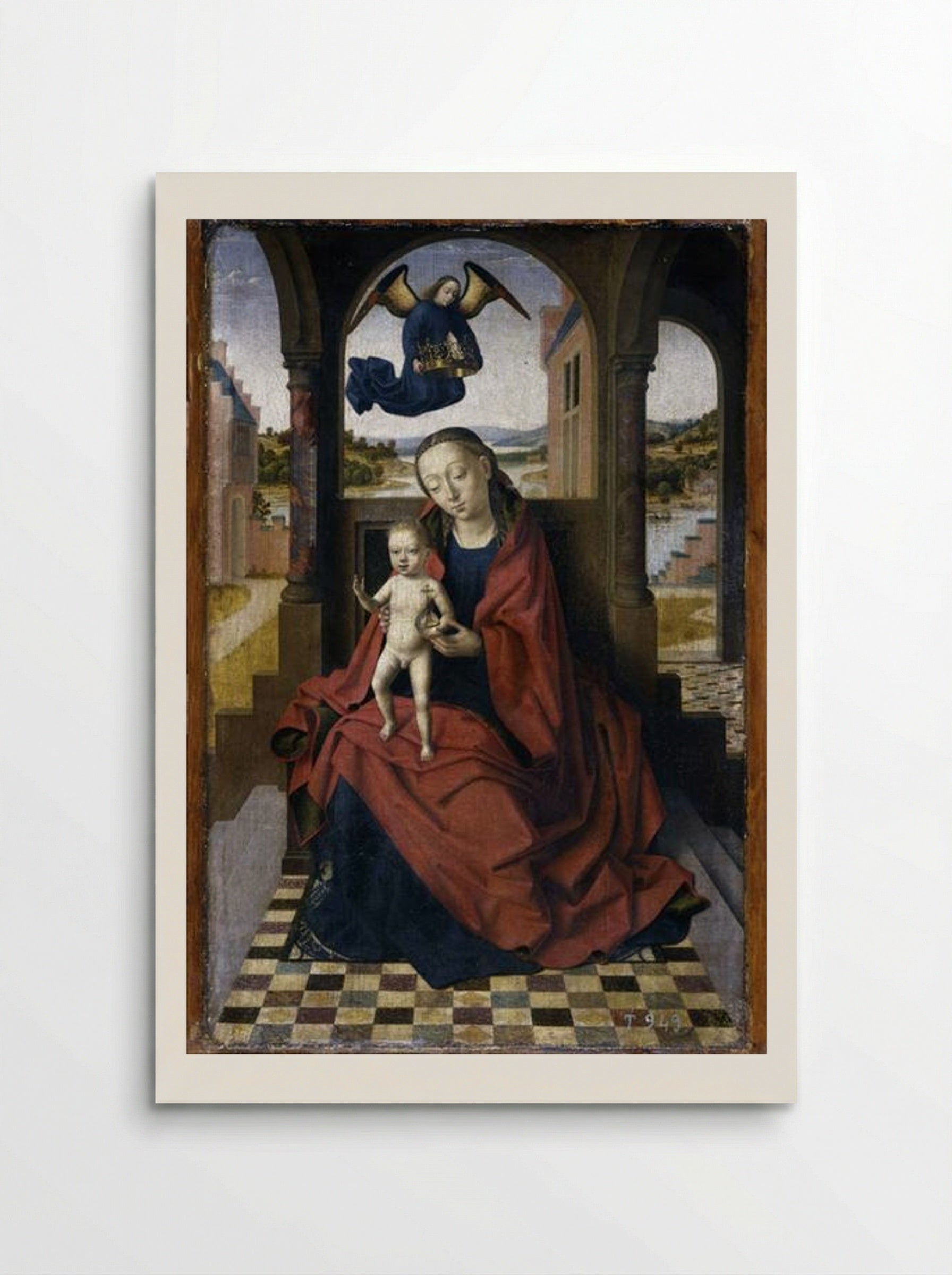 Madonna with the Child - Petrus Christus - Poster